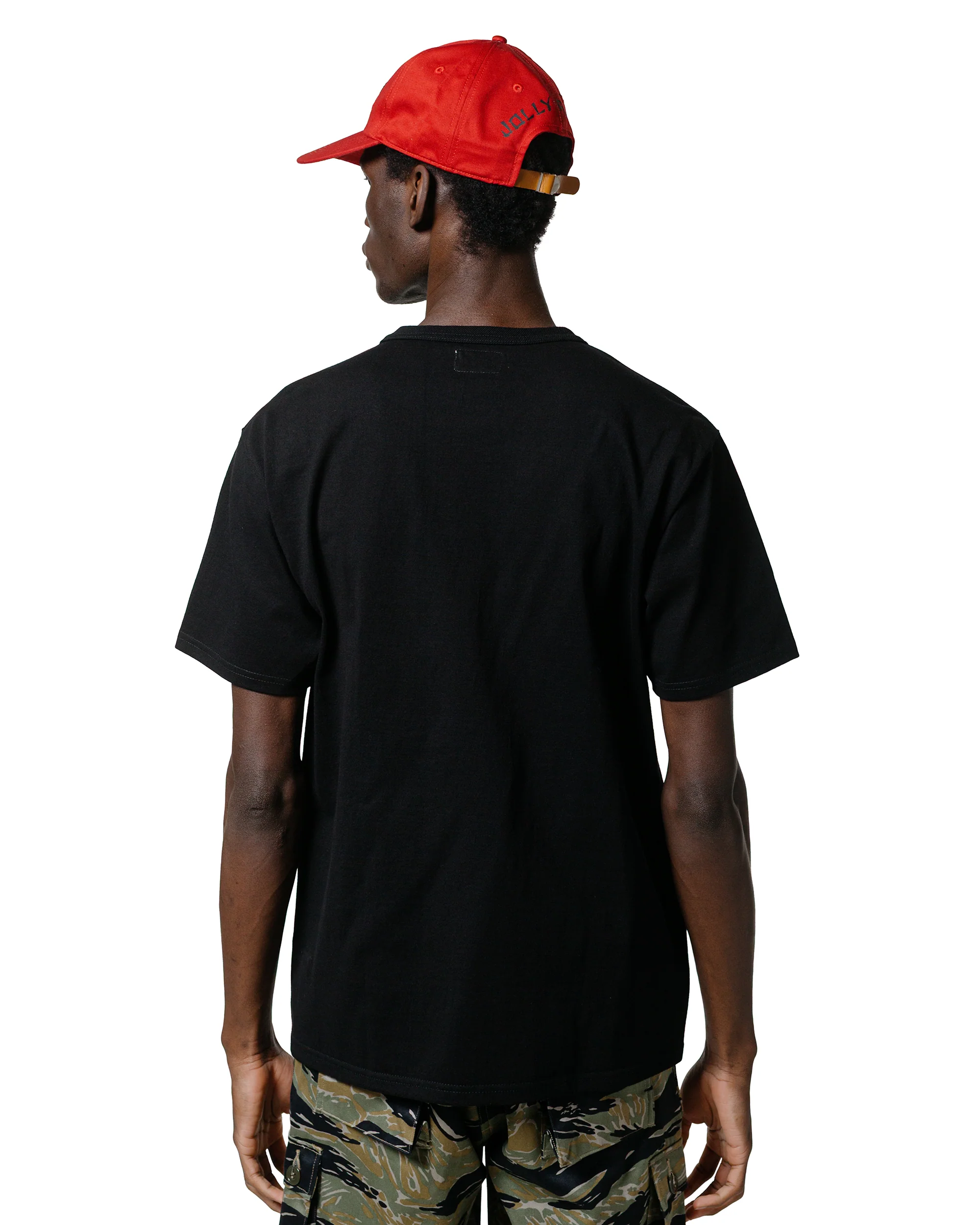 The Real McCoy's MC22006 Pocket Tee Black - Image 3