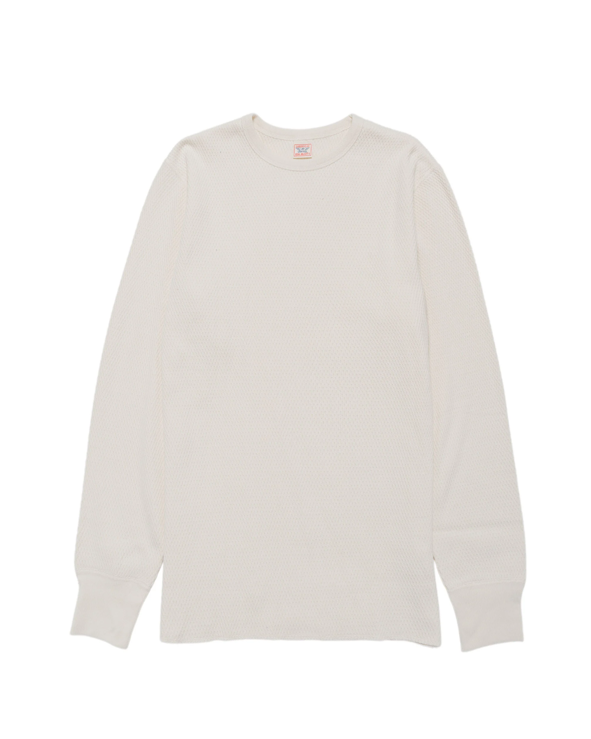 The Real McCoy's MC22109 U.S. Army Military Thermal Shirt Milk