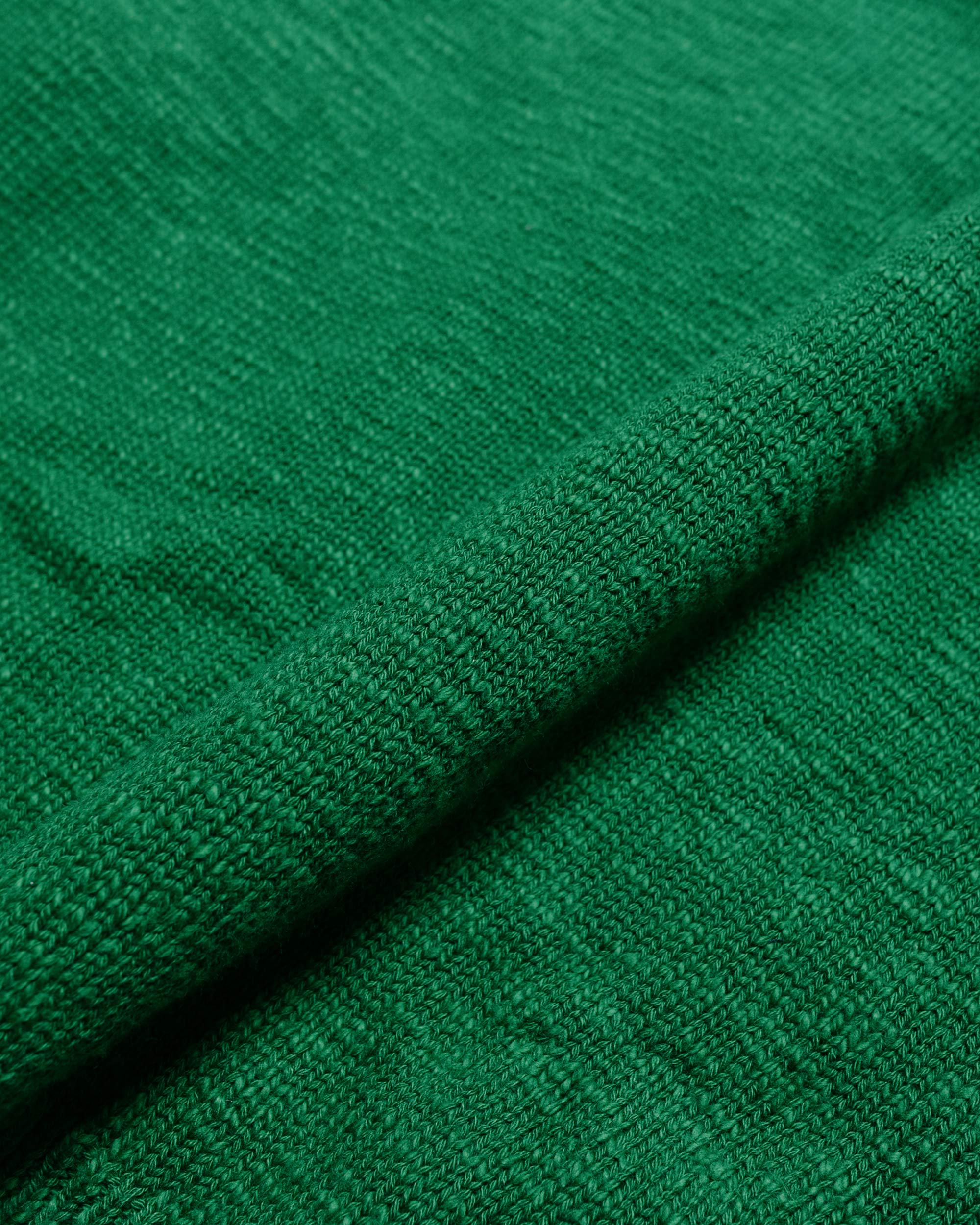 The Real McCoy's MC23014 Cotton Crewneck Sweater Green - Image 5