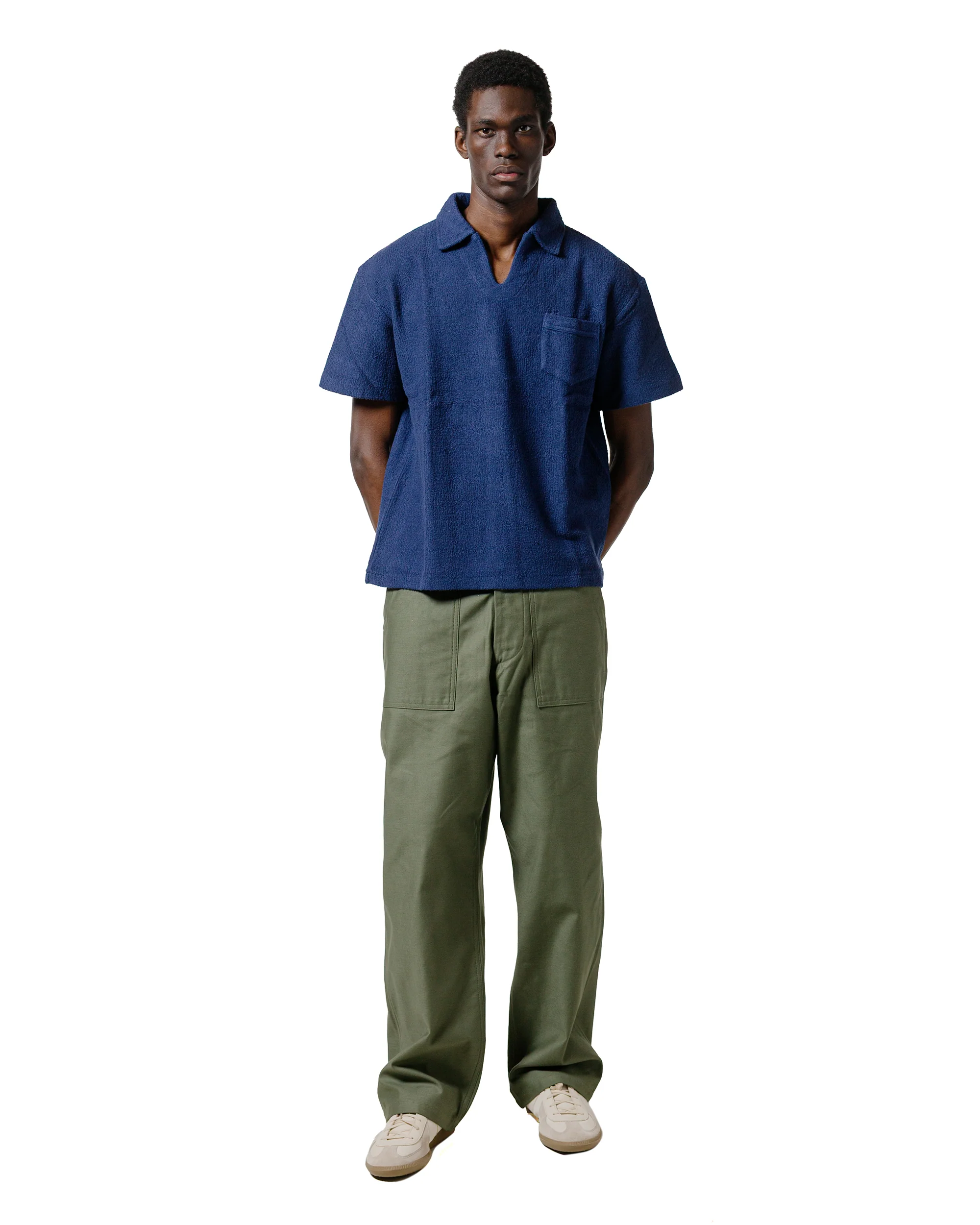 The Real McCoy's MC23017 Cotton Pile Skipper Navy - Image 4