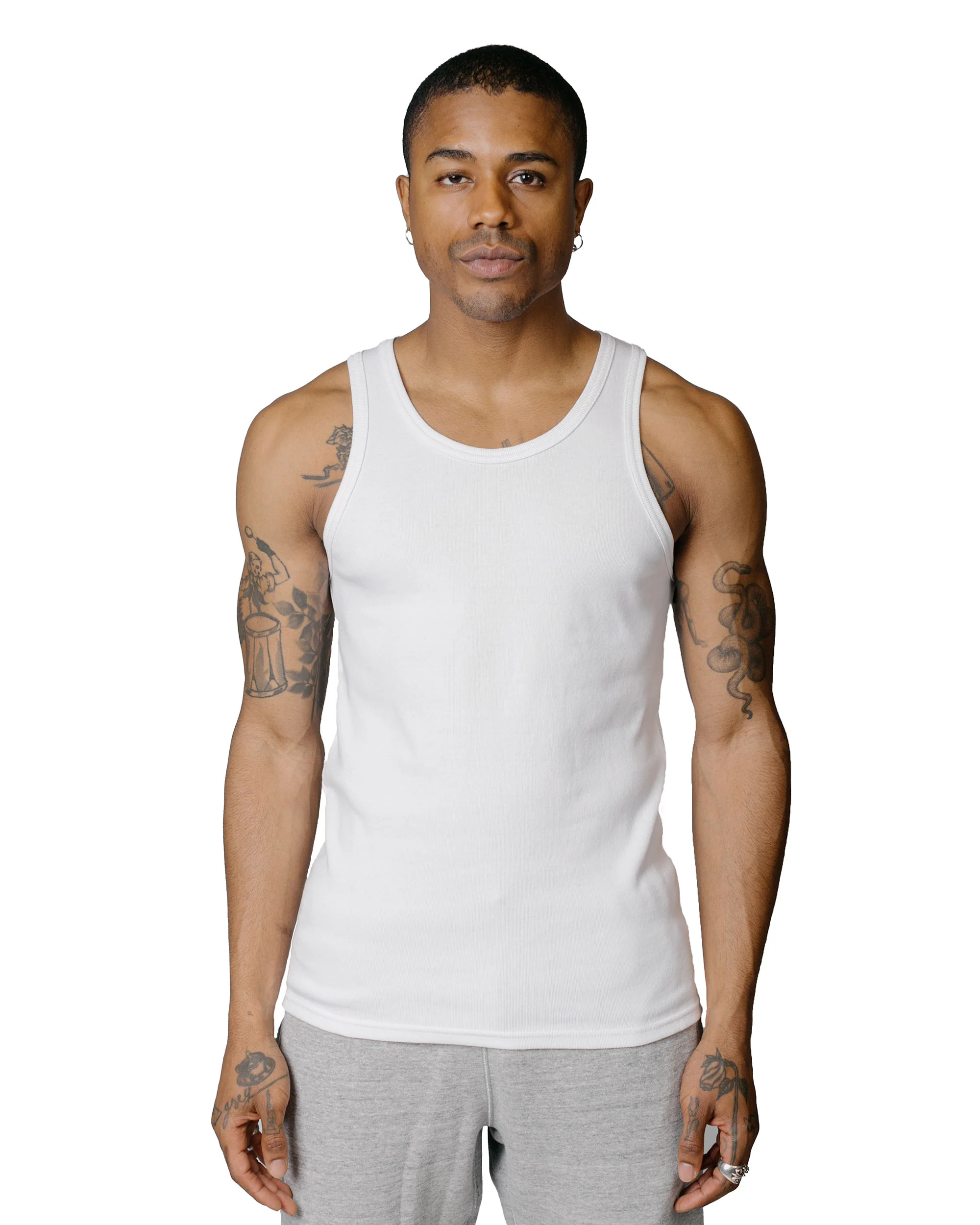 The Real McCoy's MC23025 McCoy's 2pcs Pack Undershirt White - Image 2