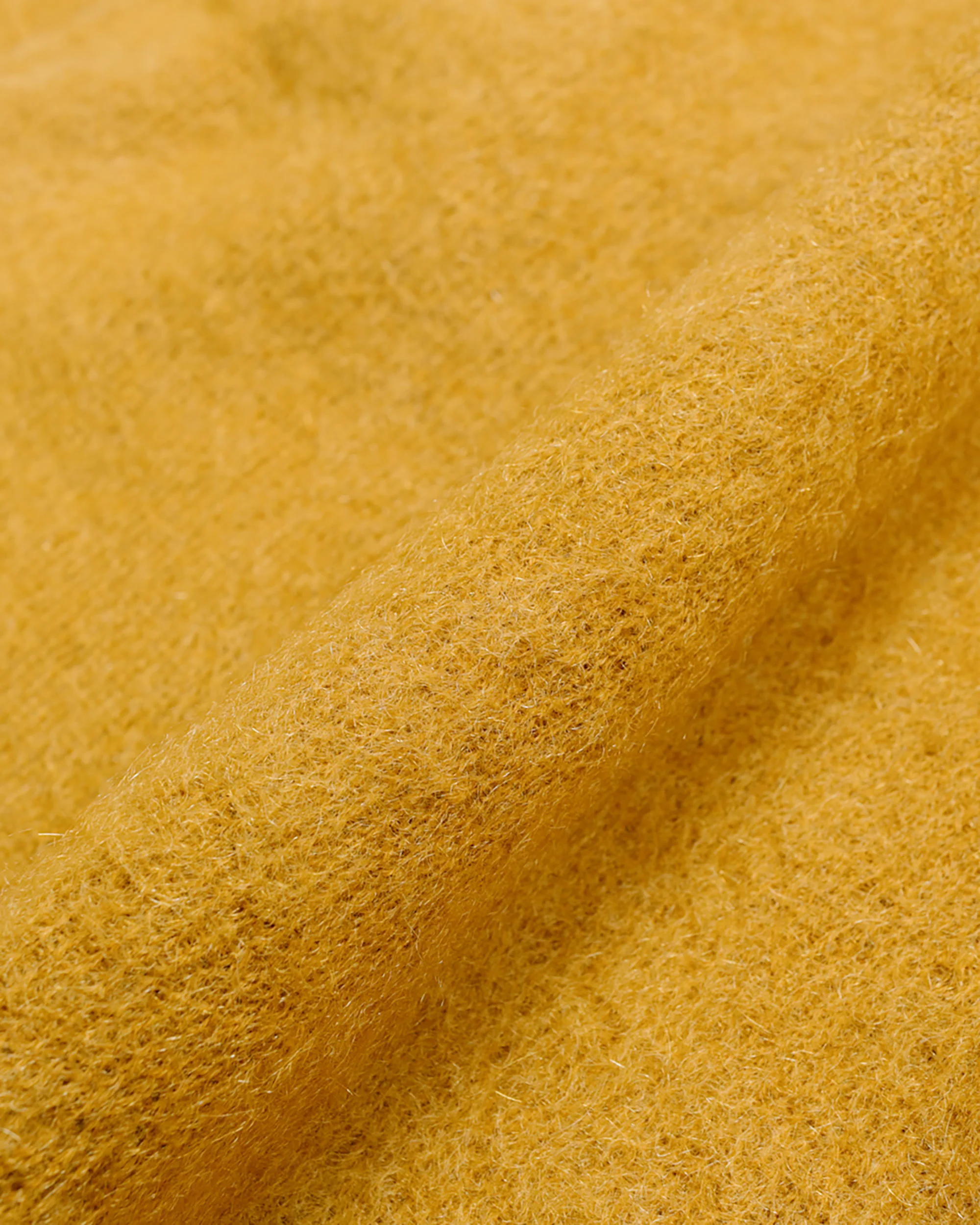 The Real McCoy's MC23109 JM Mohair V-Neck Sweater Mustard - Image 5