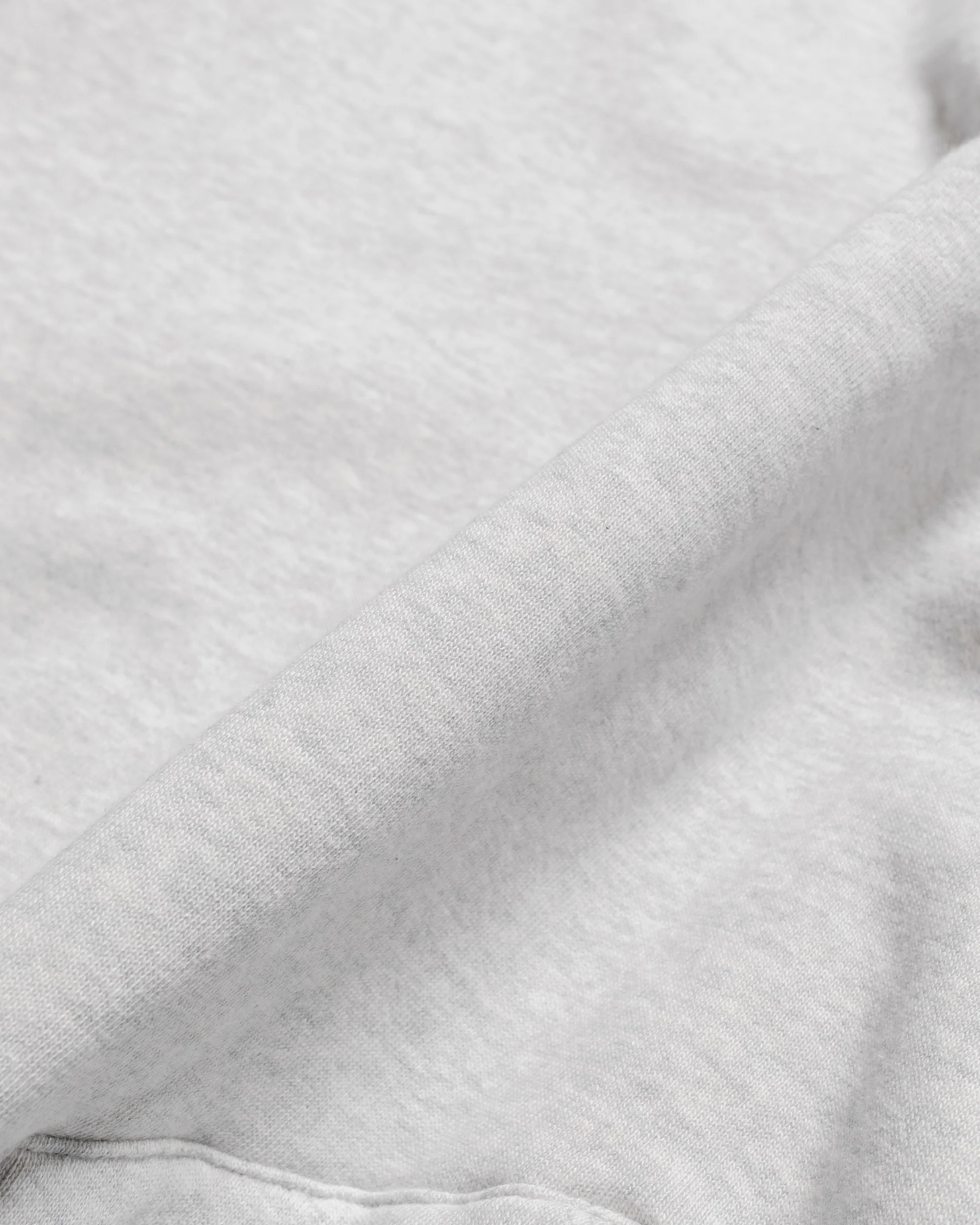The Real McCoy's MC23116 Double-Face Hooded Sweatshirt Grey - Image 5