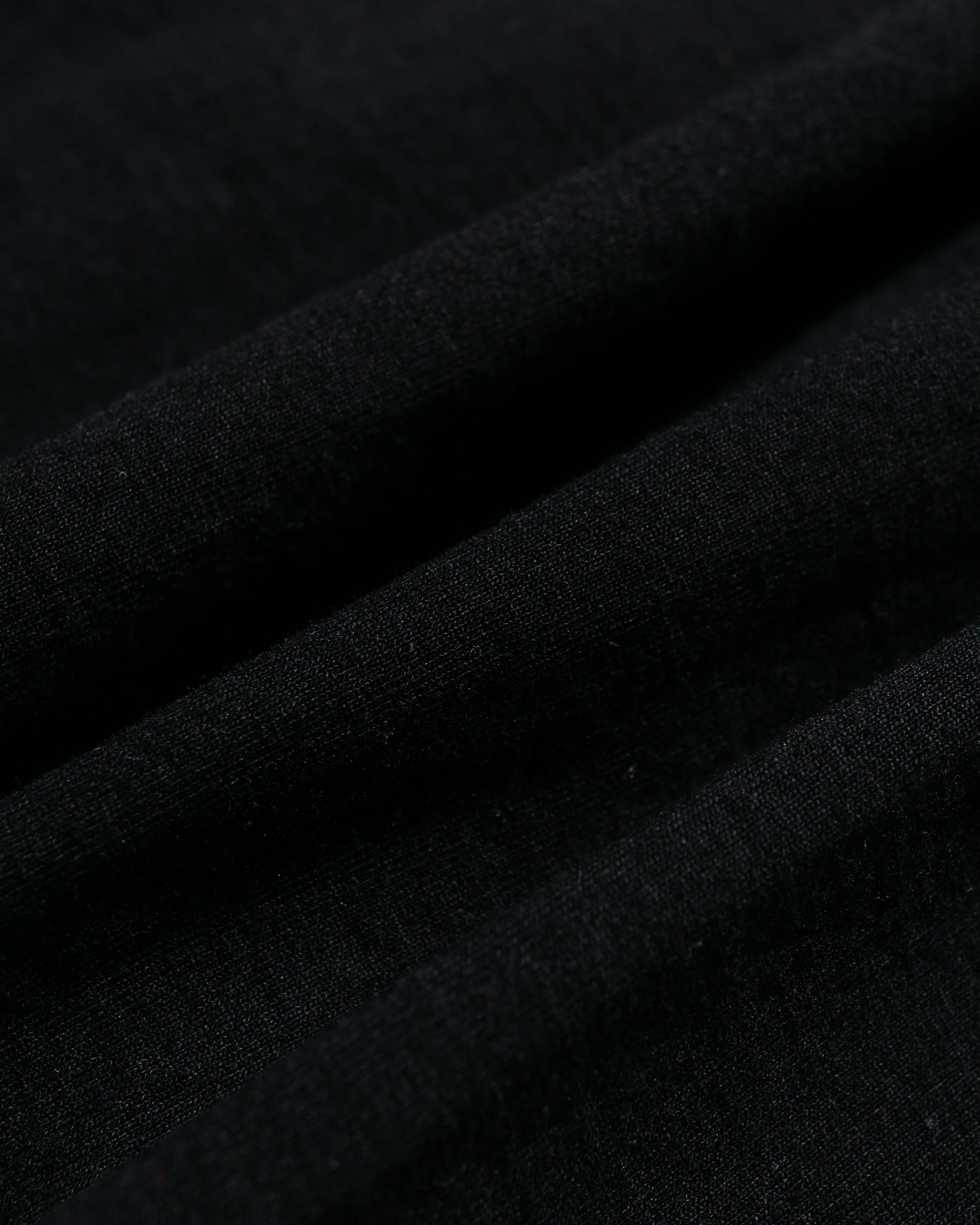 The Real McCoy's MC24003 The Real McCoy's Logo Tee L/S Black - Image 5
