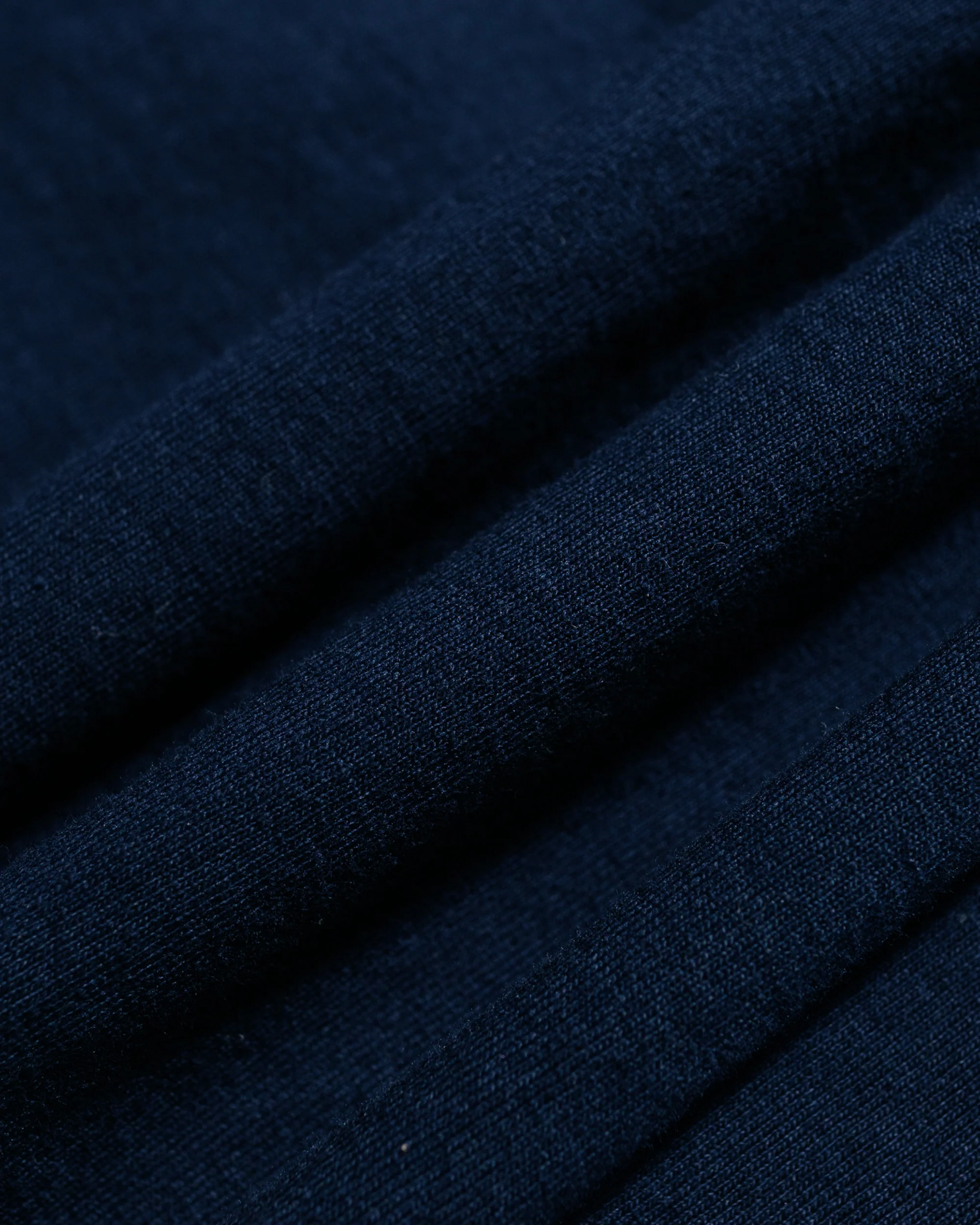 The Real McCoy's MC24003 The Real McCoy's Logo Tee L/S Navy - Image 5