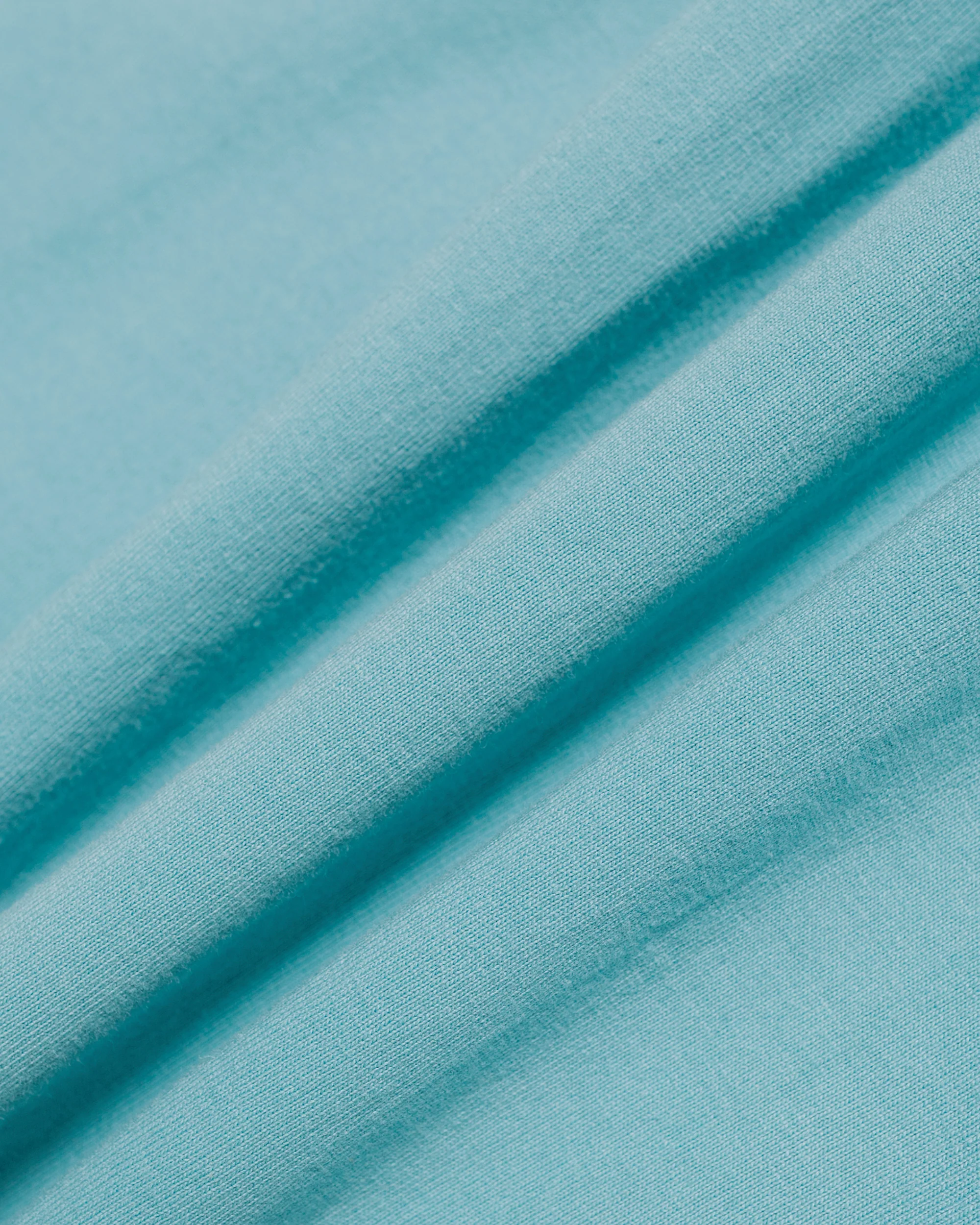 The Real McCoy's MC24019 Pocket Tee L/S Teal - Image 5