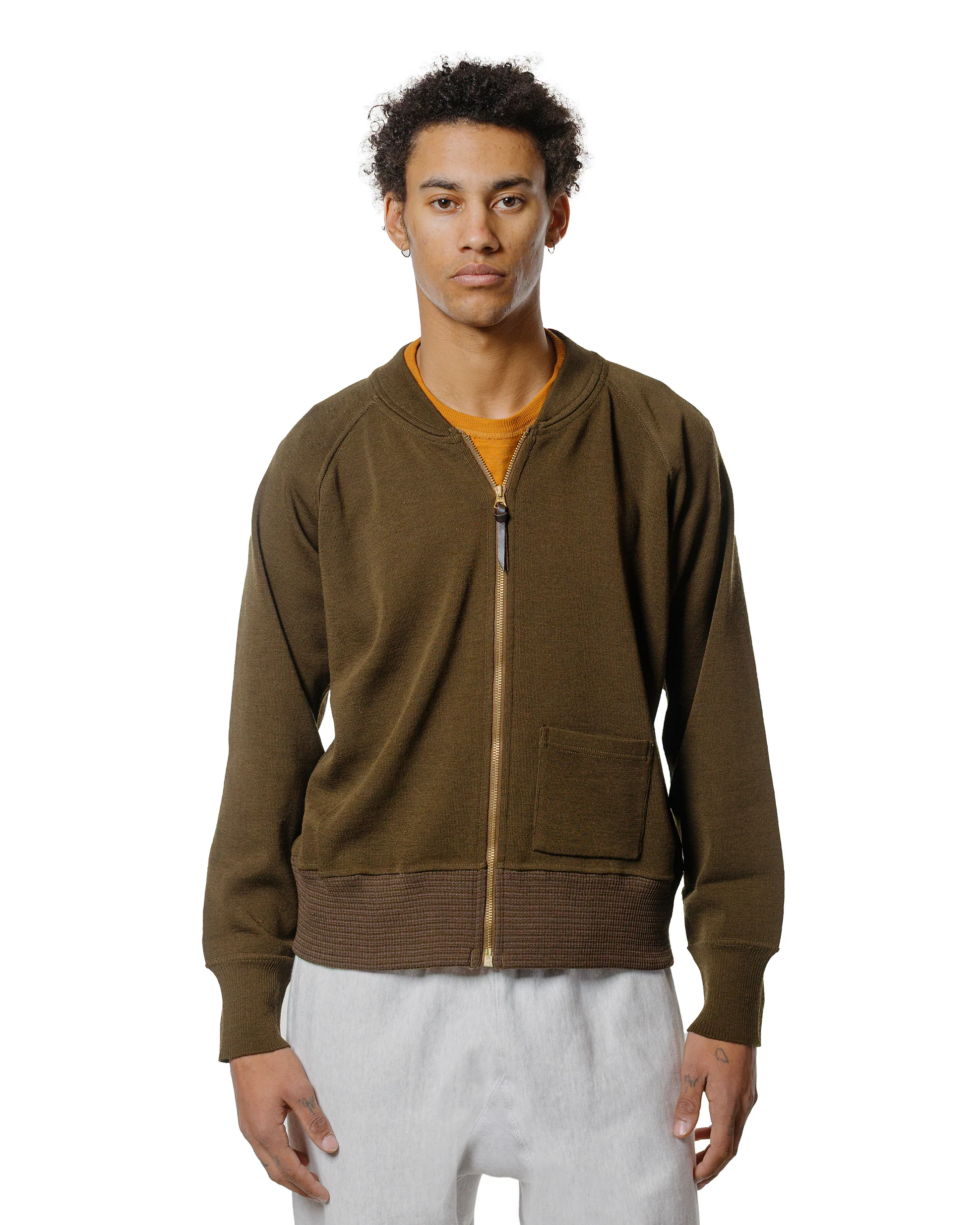 The Real McCoy's MC24105 Vest, Flying Winter, Type C-2 Olive - Image 2