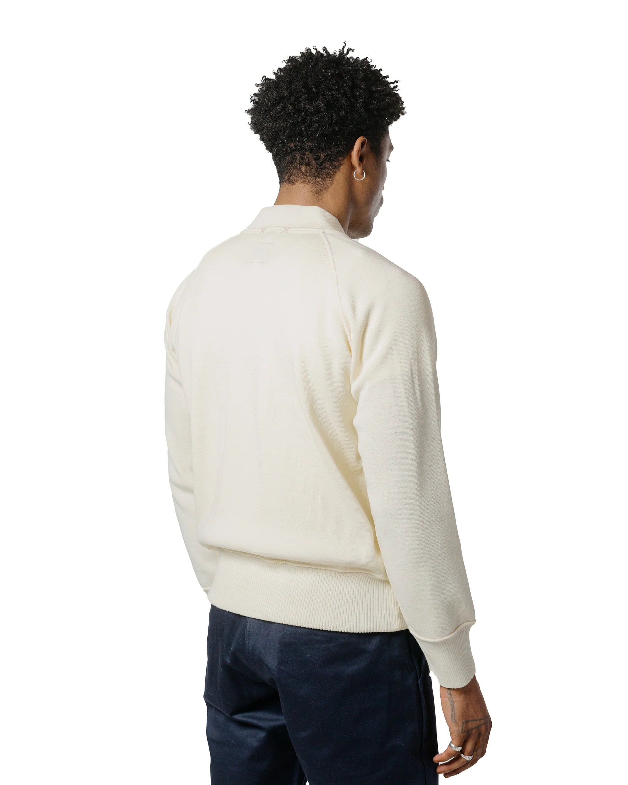 The Real McCoy's MC24106 Winter Aviation Sweater Ecru - Image 3