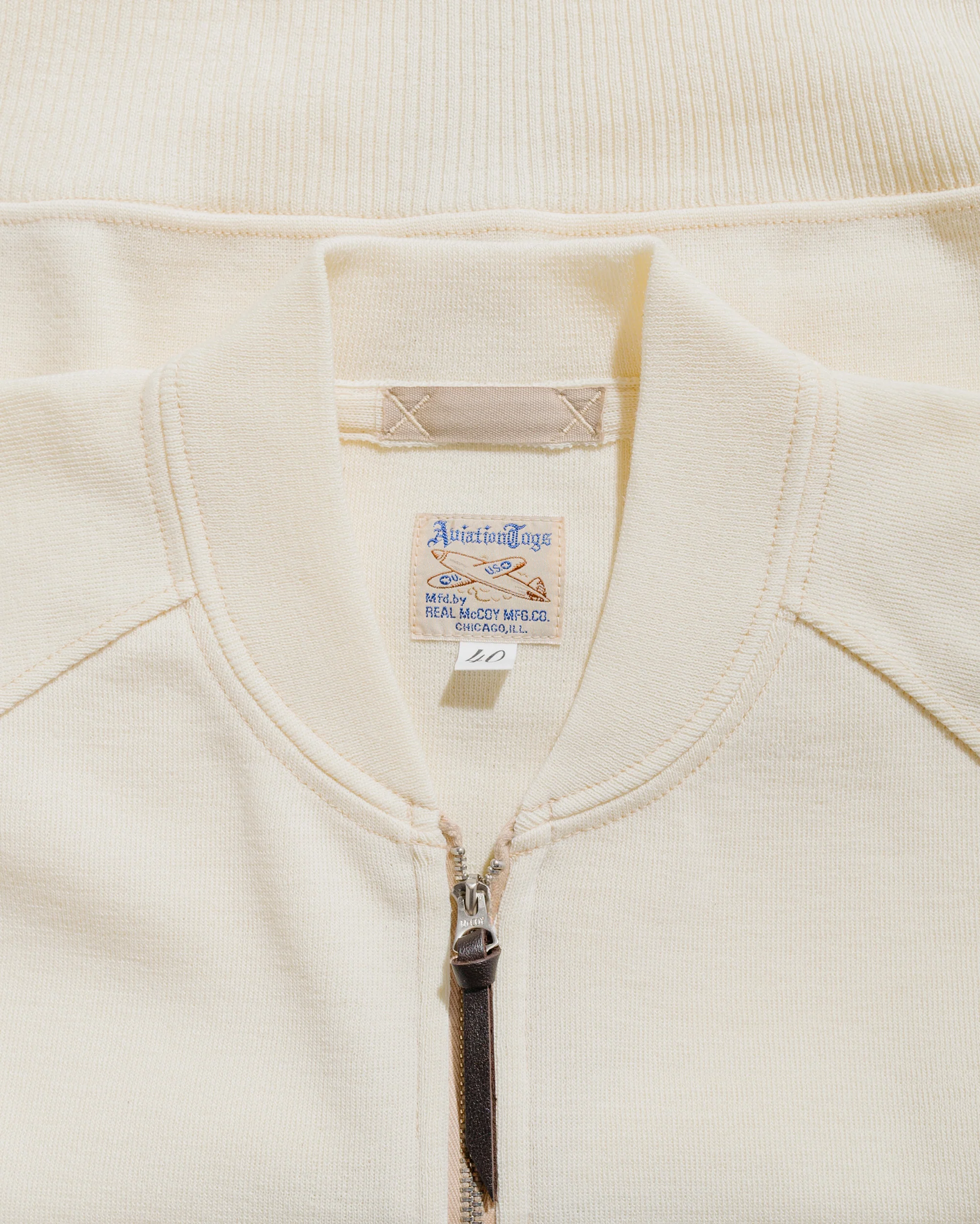 The Real McCoy's MC24106 Winter Aviation Sweater Ecru - Image 5