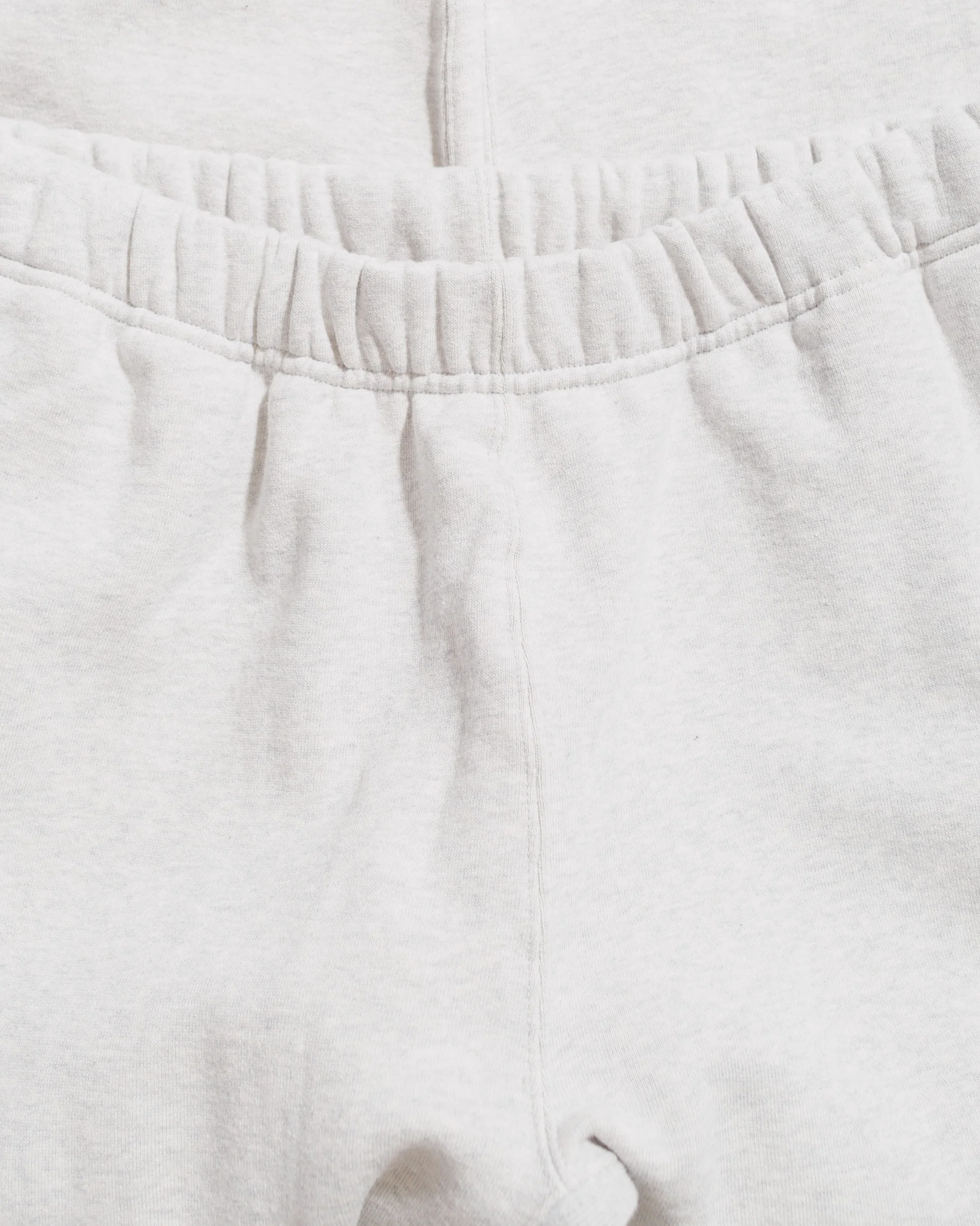 The Real McCoy's MC24116 10 Oz. Loopwheel Sweat Pants Snow Gray - Image 5