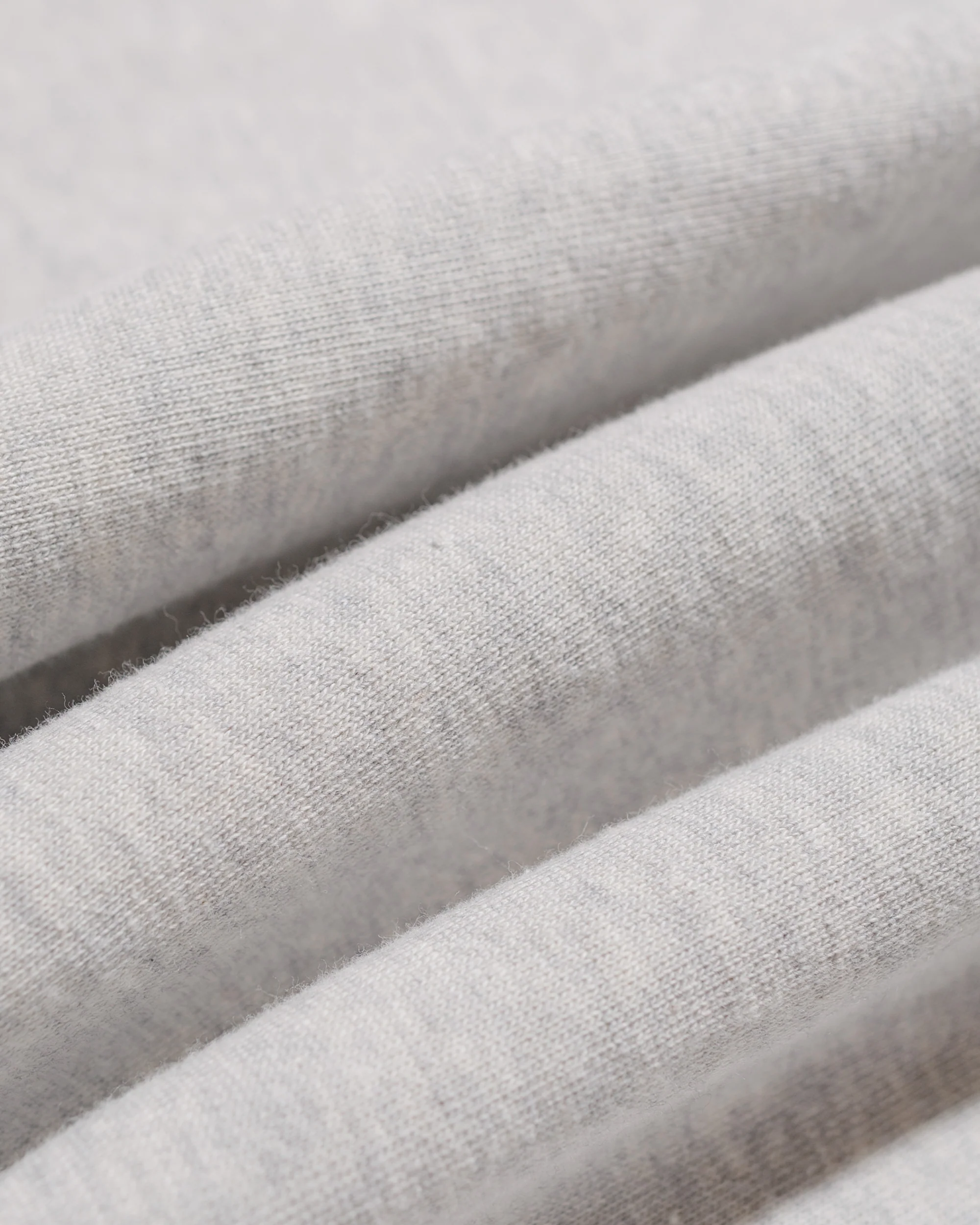 The Real McCoy's MC24116 10 Oz. Loopwheel Sweat Pants Snow Gray - Image 6