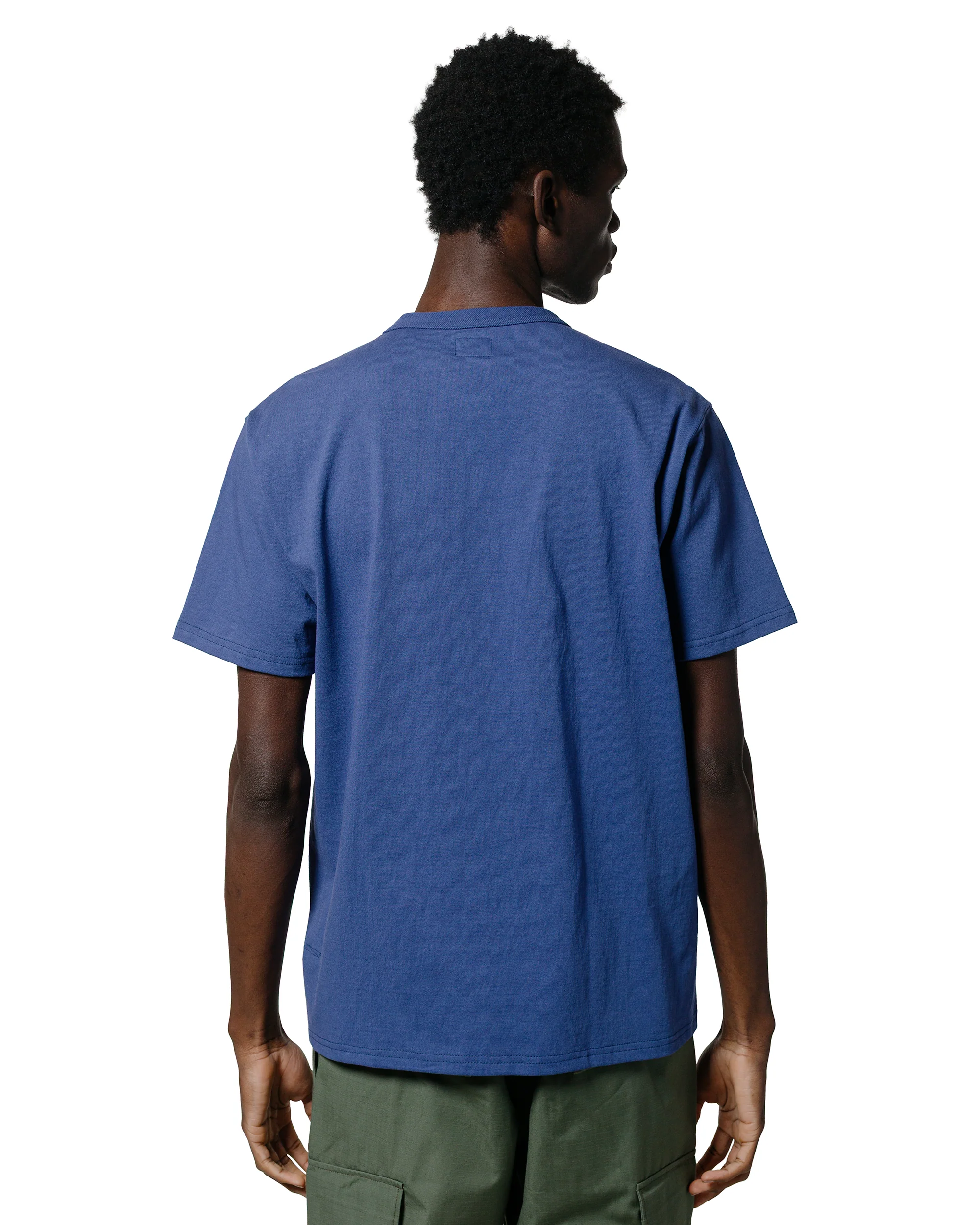 The Real McCoy's MC25007 Military Tee / F.E. Warren Base MQ Navy - Image 3