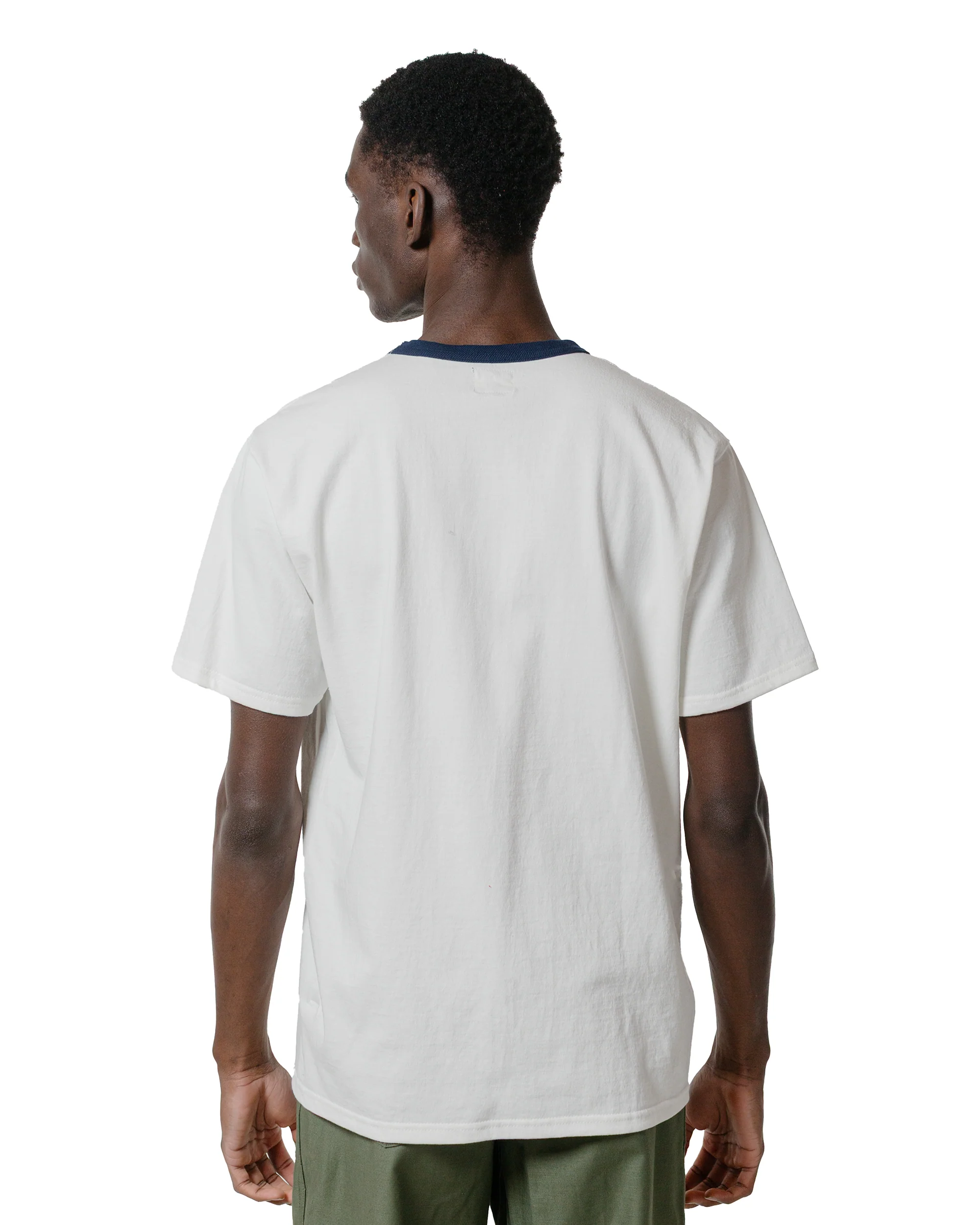 The Real McCoy's MC25008 Military Tee / U.S. Air Force Milk/Navy - Image 3