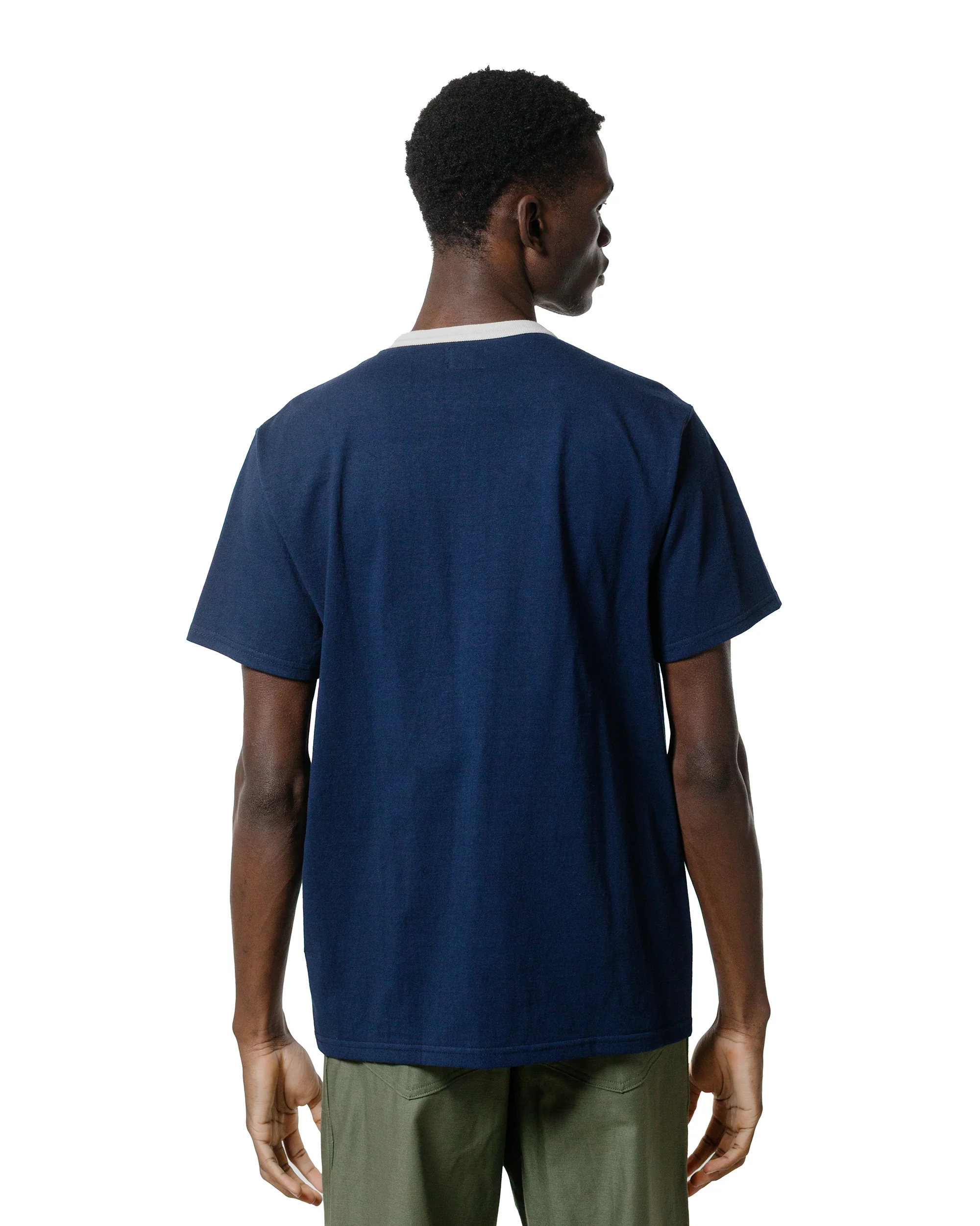 The Real McCoy's MC25008 Military Tee / U.S. Air Force Navy/Milk - Image 3