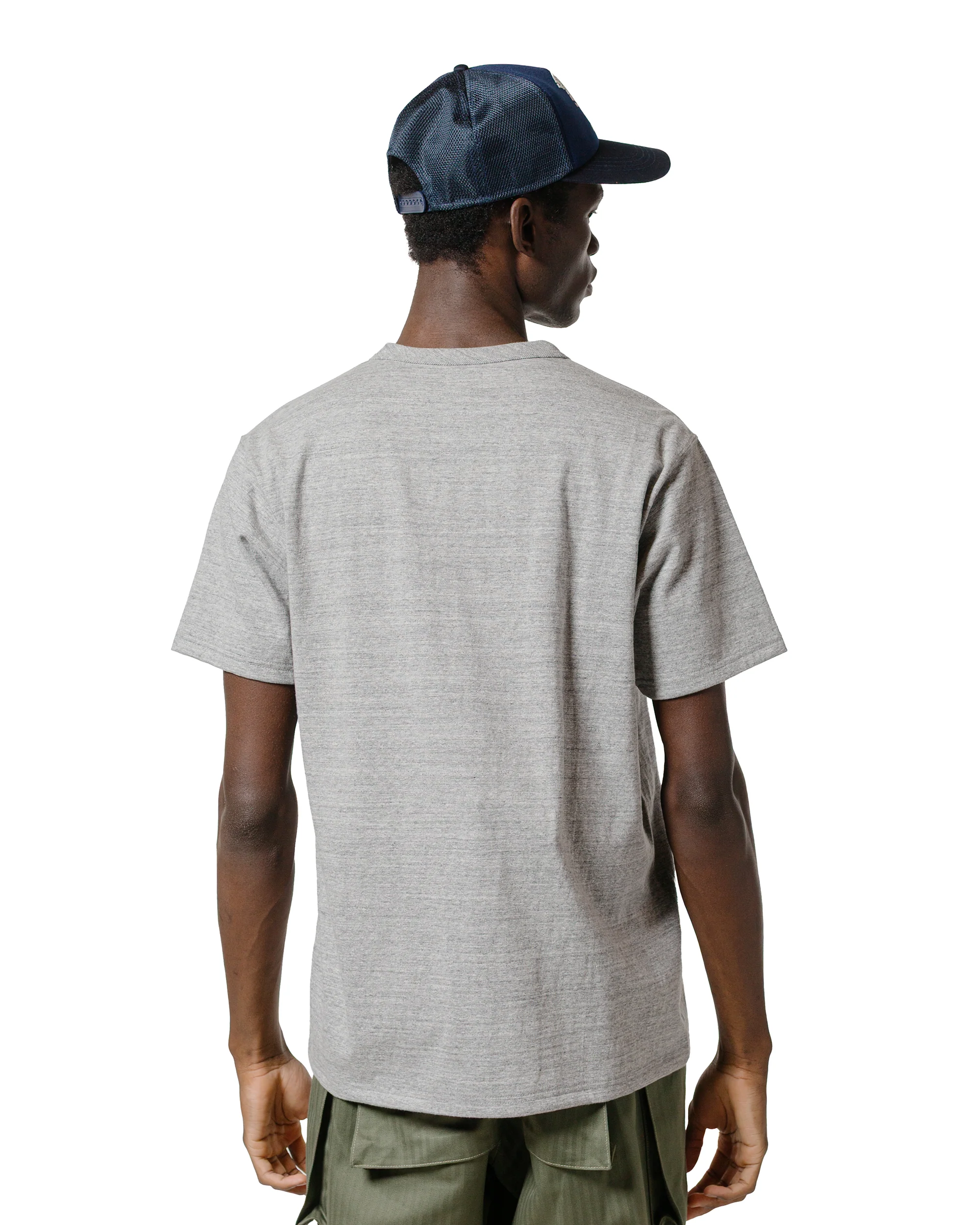 The Real McCoy's MC25009 Military Tee / Army Football Gray - Image 3