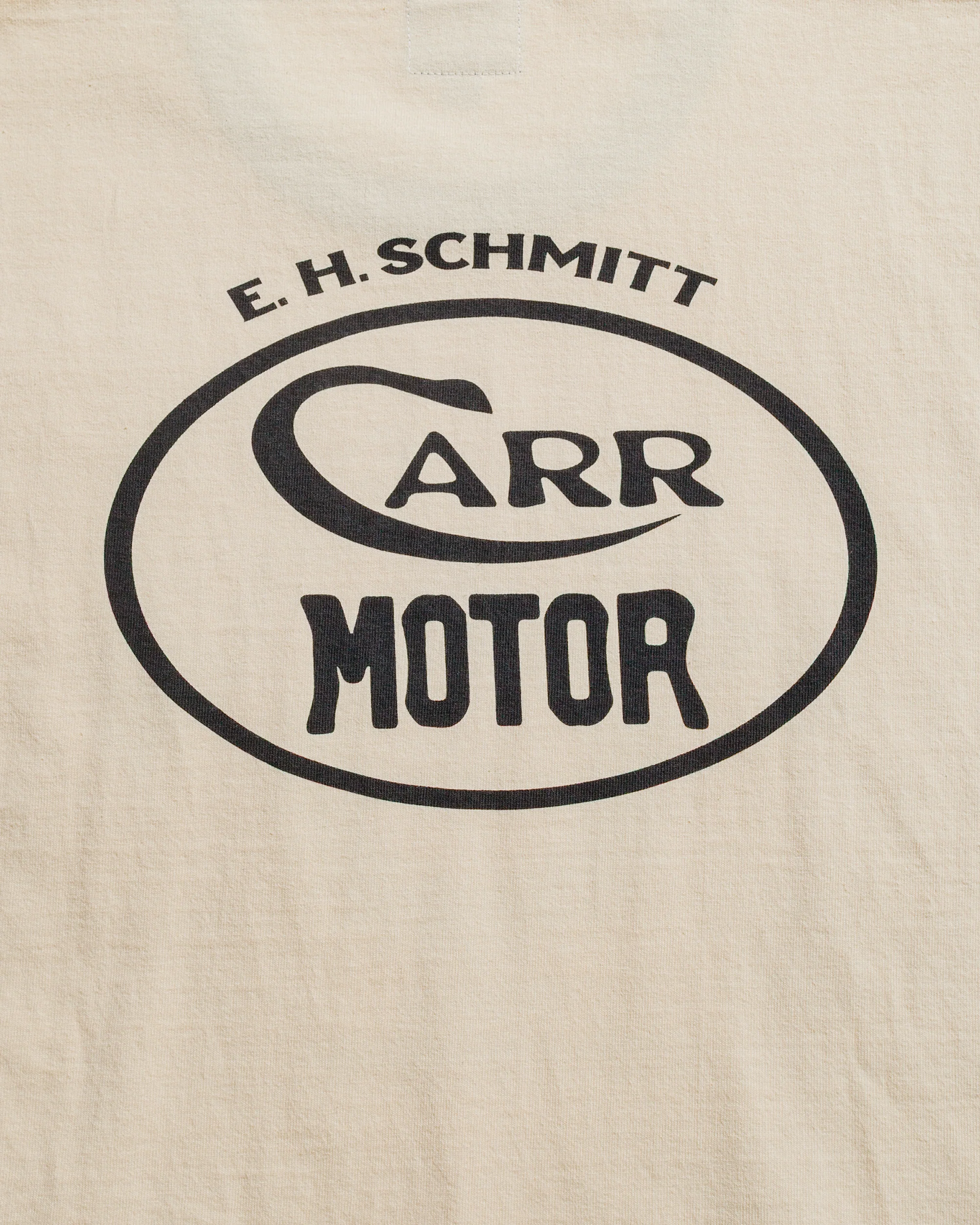 The Real McCoy's MC25016 Joe McCoy Tee / Whiz Gunner Ecru/Black - Image 5