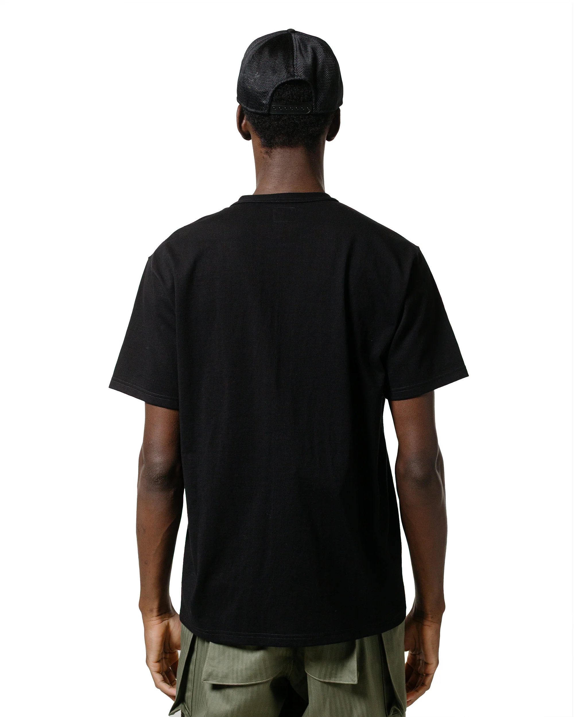 The Real McCoy's MC25018 Joe McCoy Tee / Spider Black - Image 3