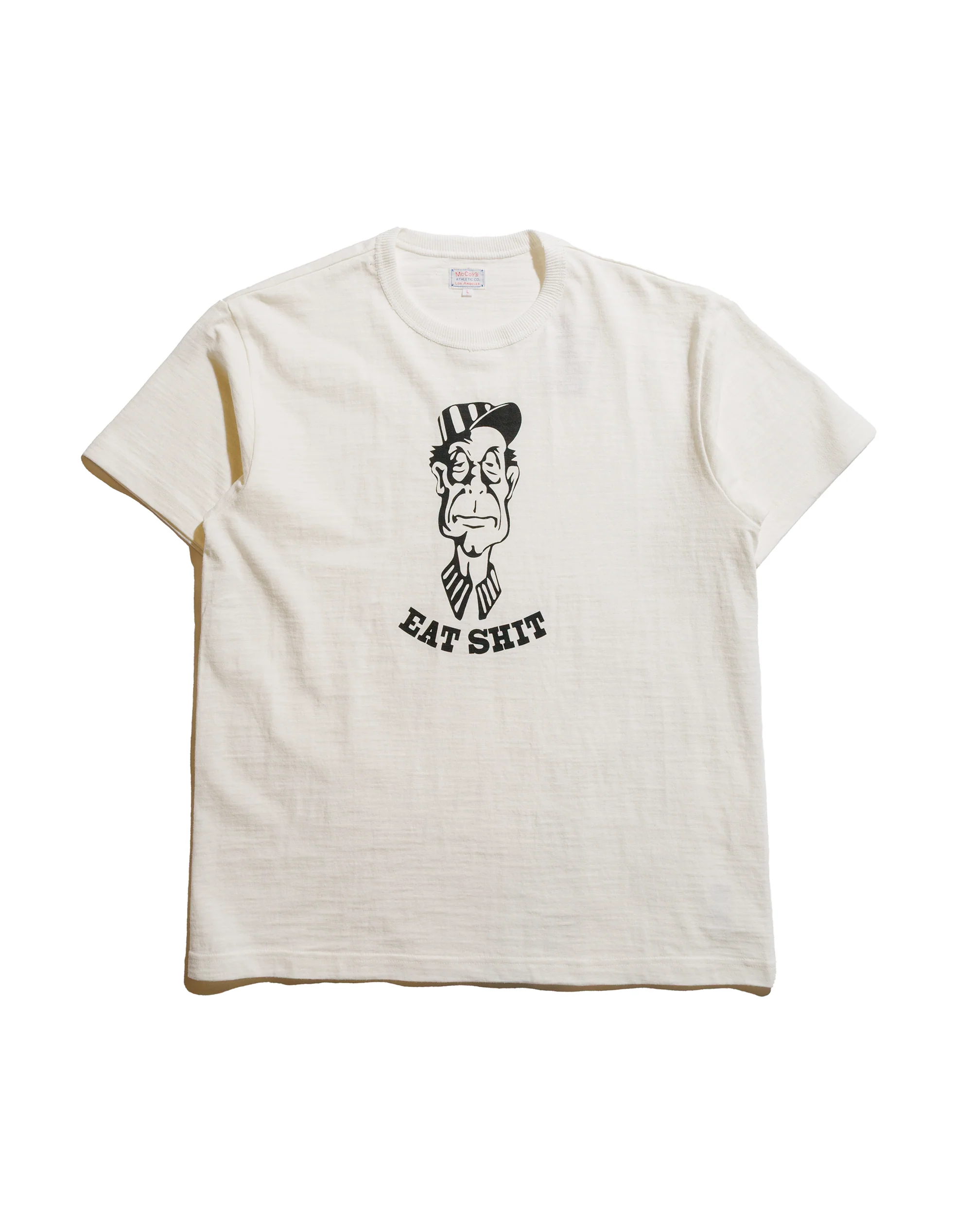 The Real McCoy's MC25022 Athletic T-Shirt / Eat Shit Milk