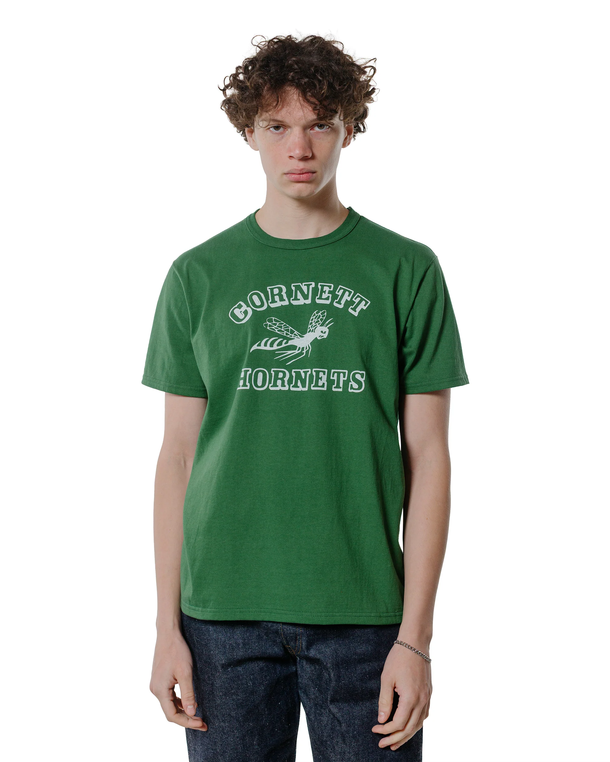 The Real McCoy's MC25025 Joe McCoy Tee / Hornets Green - Image 2
