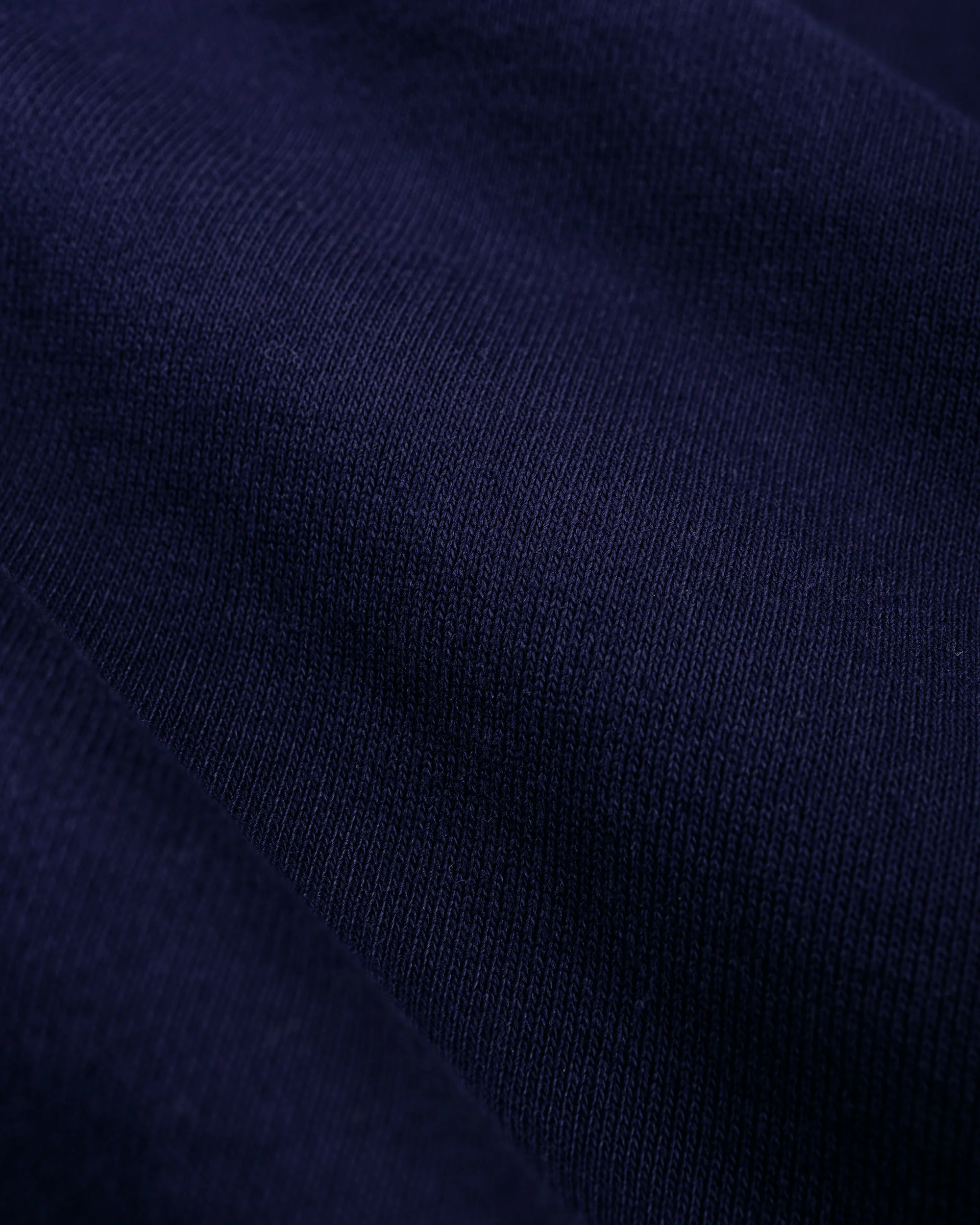 The Real McCoy's MC25104 12oz. Ball Park Crewneck Sweatshirt L. Navy - Image 5