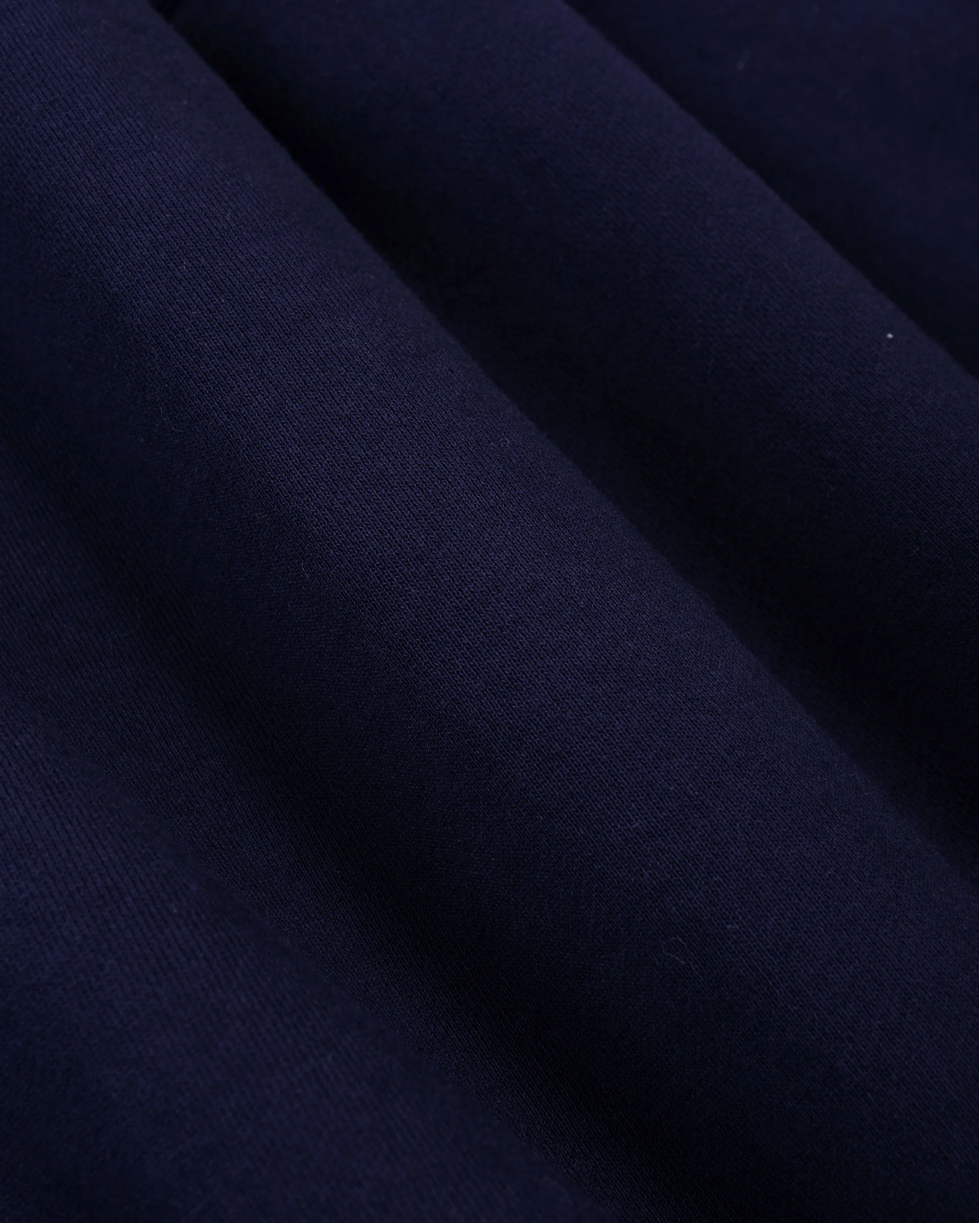 The Real McCoy's MC25105 12oz. Ball Park Hooded Sweatshirt L.Navy - Image 6