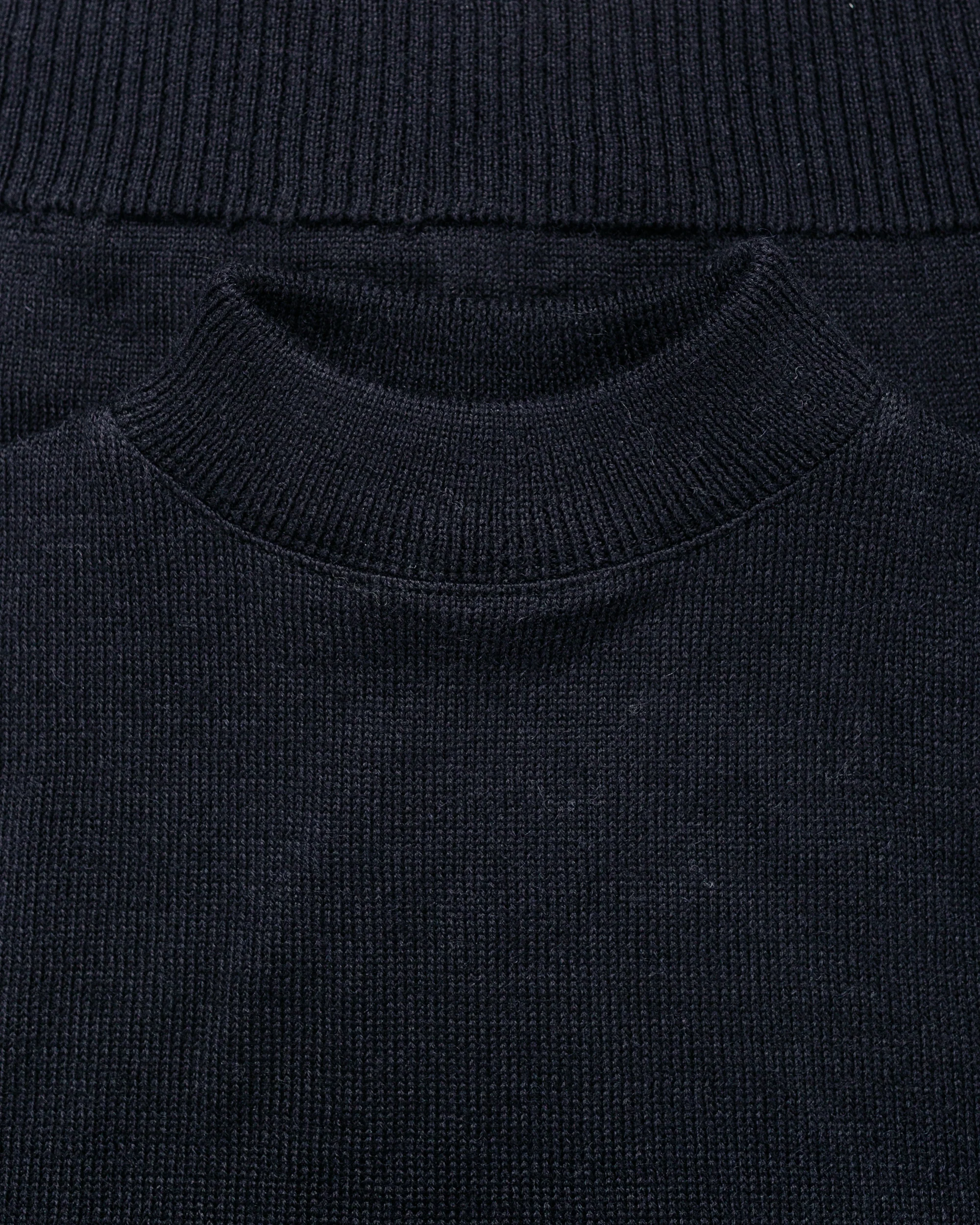 The Real McCoy's MC25108 U.S.N. Blue Wool Jersey Navy - Image 5