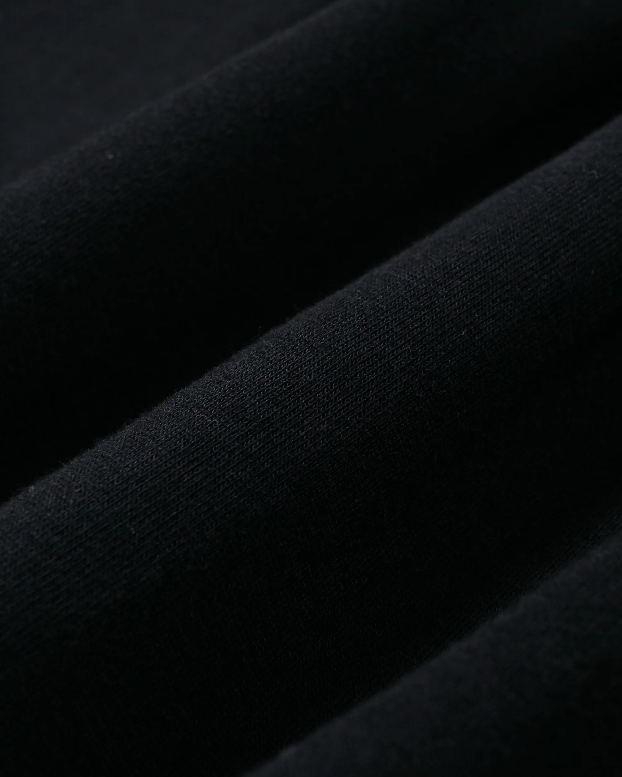The Real McCoy's MC25115 10oz. Loopwheel Sweatshirt Cardigan Black - Image 6