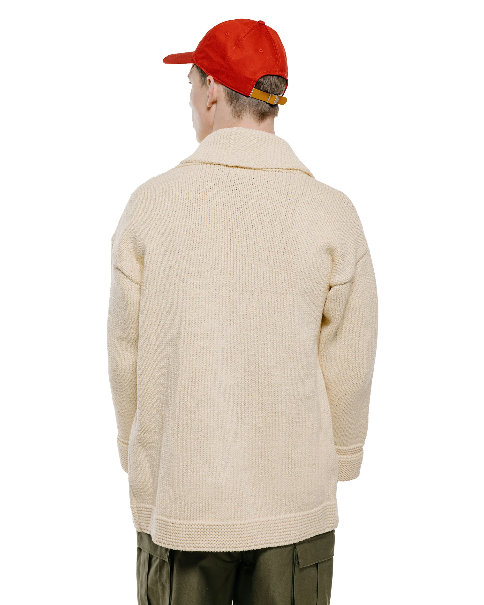 The Real McCoy's MC26001 Summer Knit Robe Ecru - Image 3