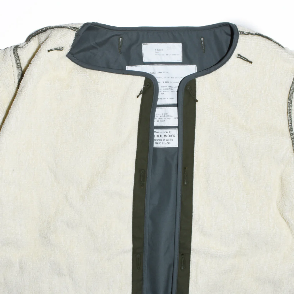 The Real McCoy's MJ17119 Parka Liner M-1951 - Image 3