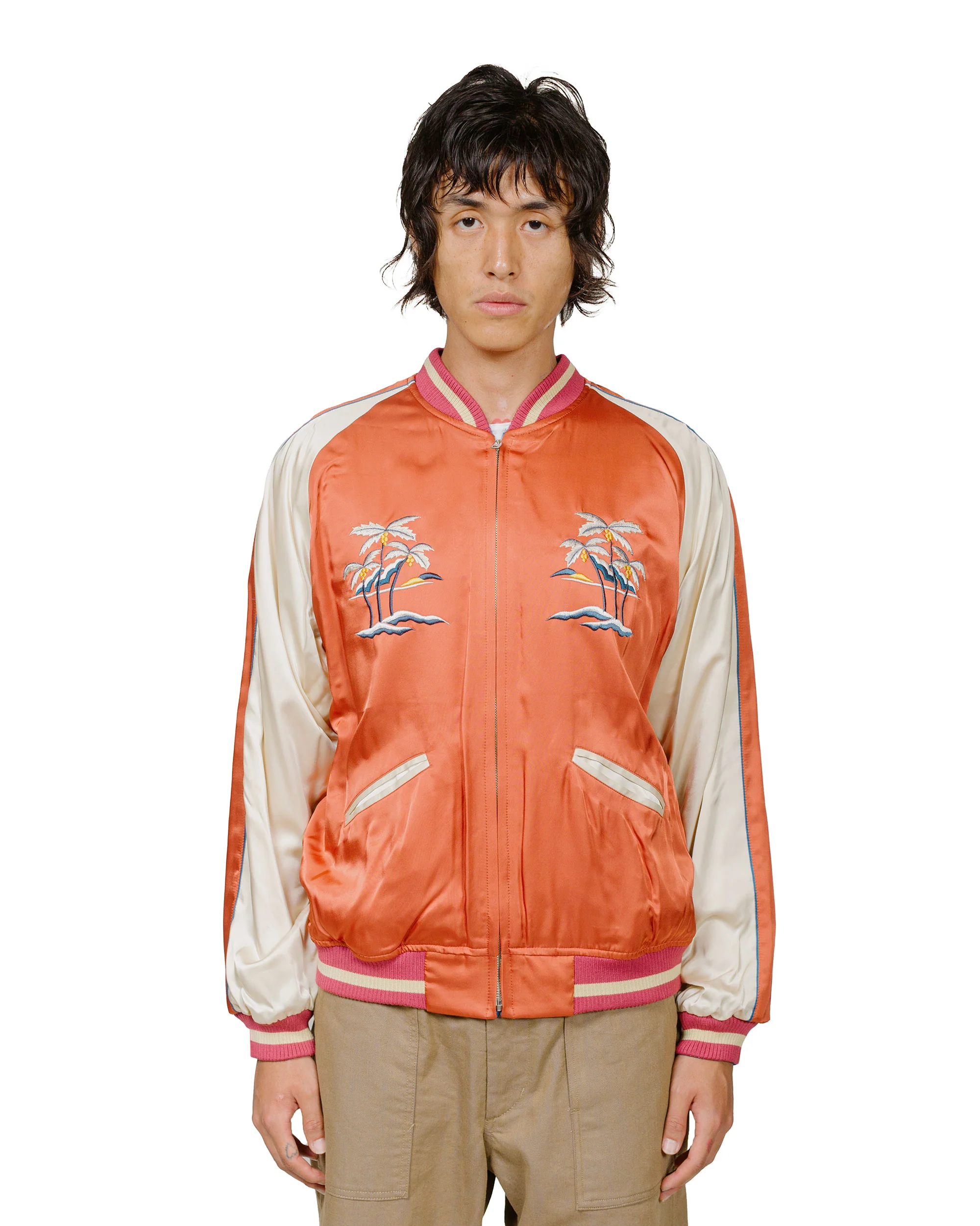 The Real McCoy's MJ20026 Suka Jacket / Philippines Red/Blue - Image 4