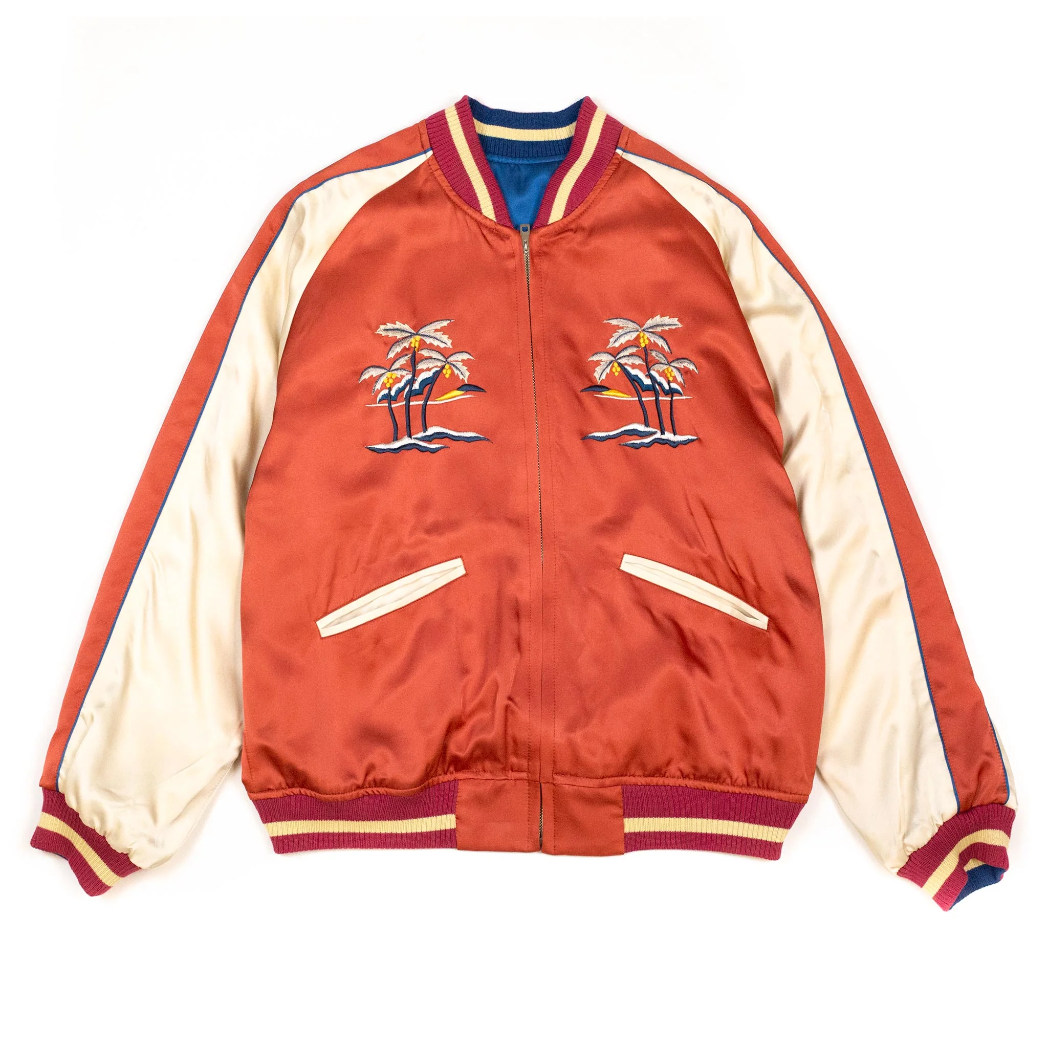 The Real McCoy's MJ20026 Suka Jacket / Philippines Red/Blue - Image 7
