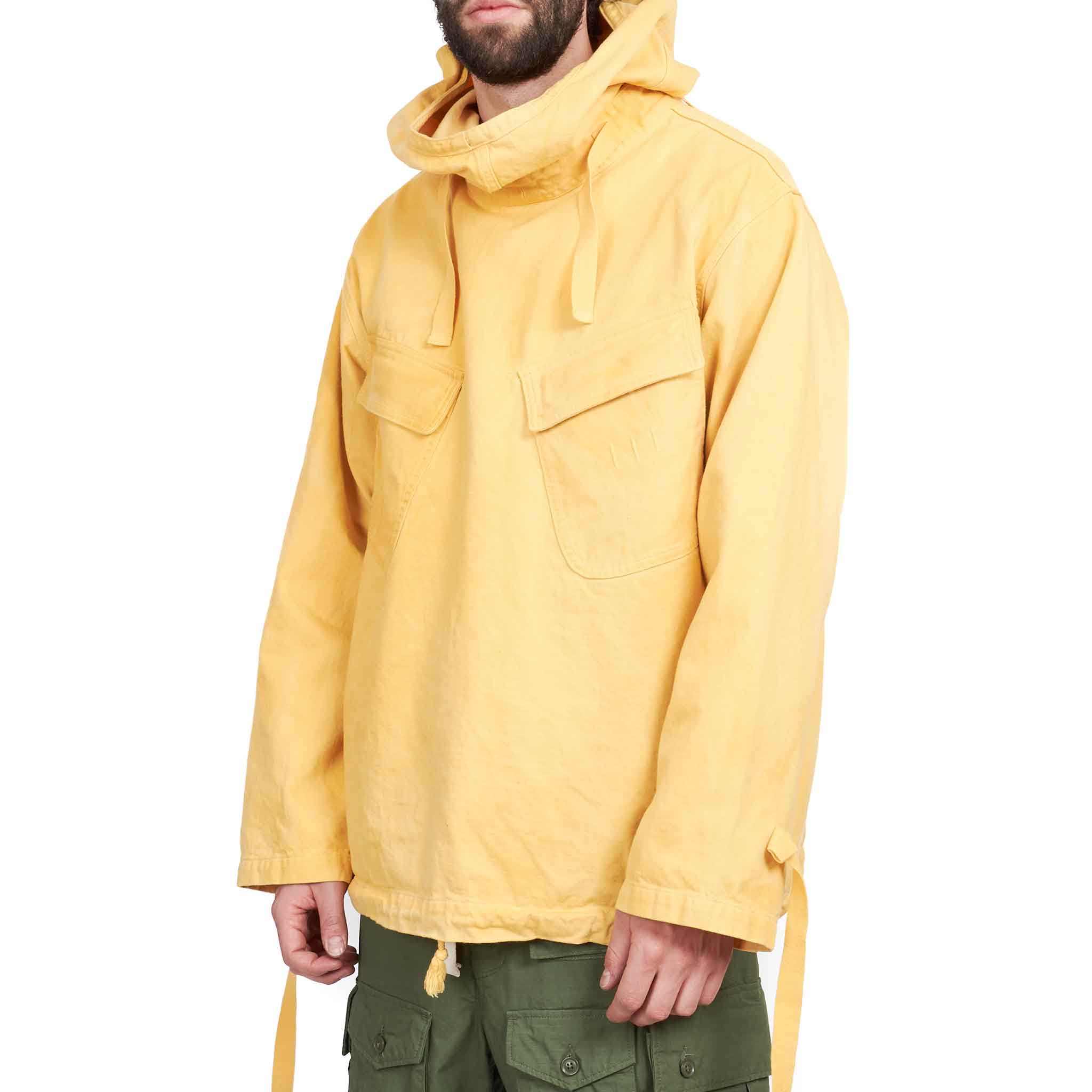 The Real McCoy's MJ21022 USN Salvage Smock Parka (Over-Dyed) Yellow - Image 4