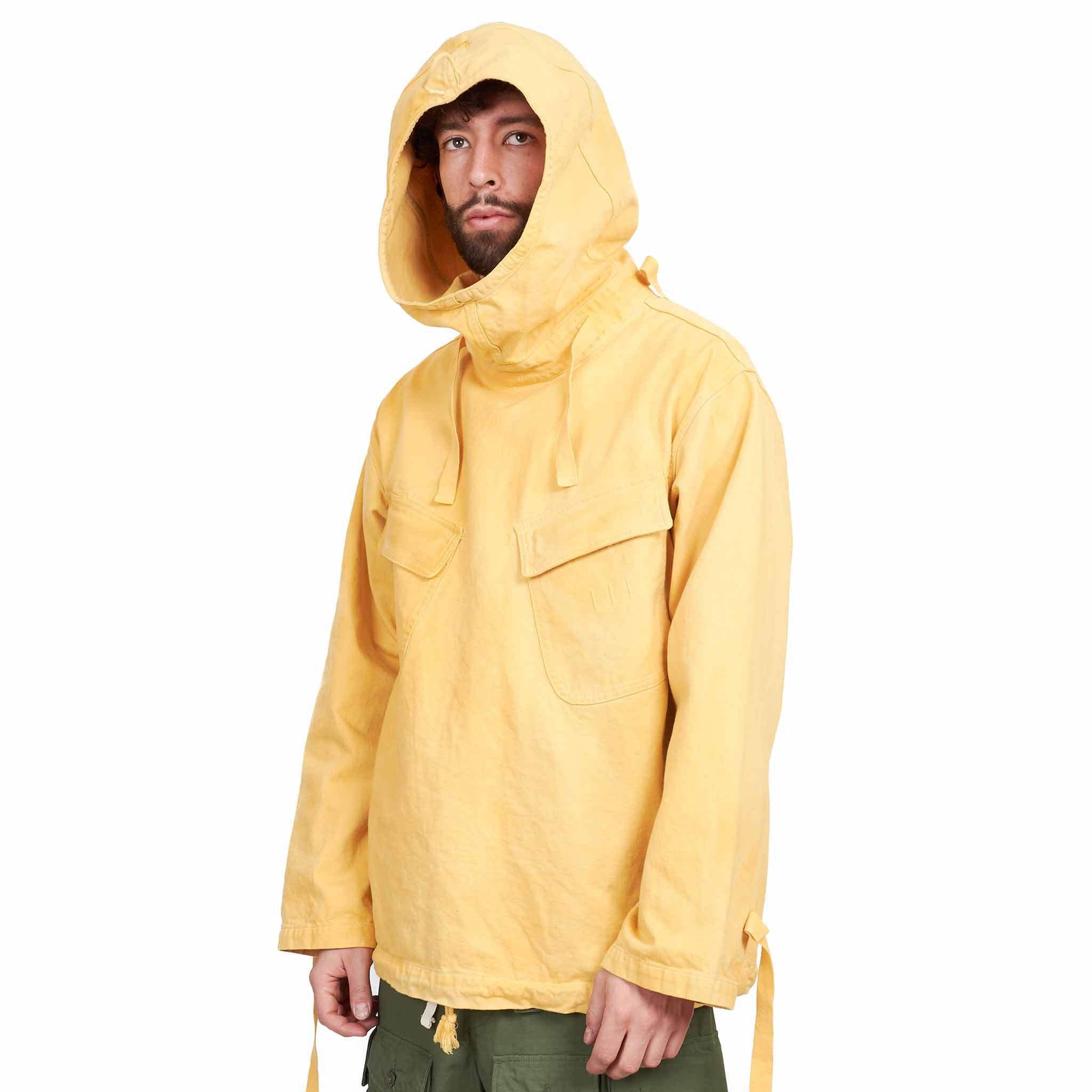 The Real McCoy's MJ21022 USN Salvage Smock Parka (Over-Dyed) Yellow - Image 5