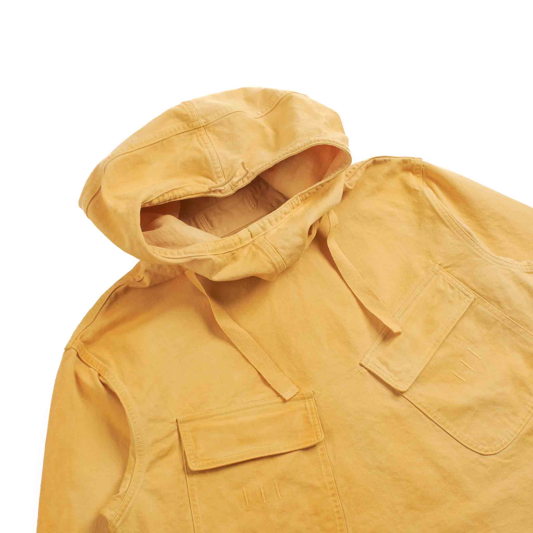 The Real McCoy's MJ21022 USN Salvage Smock Parka (Over-Dyed) Yellow - Image 6