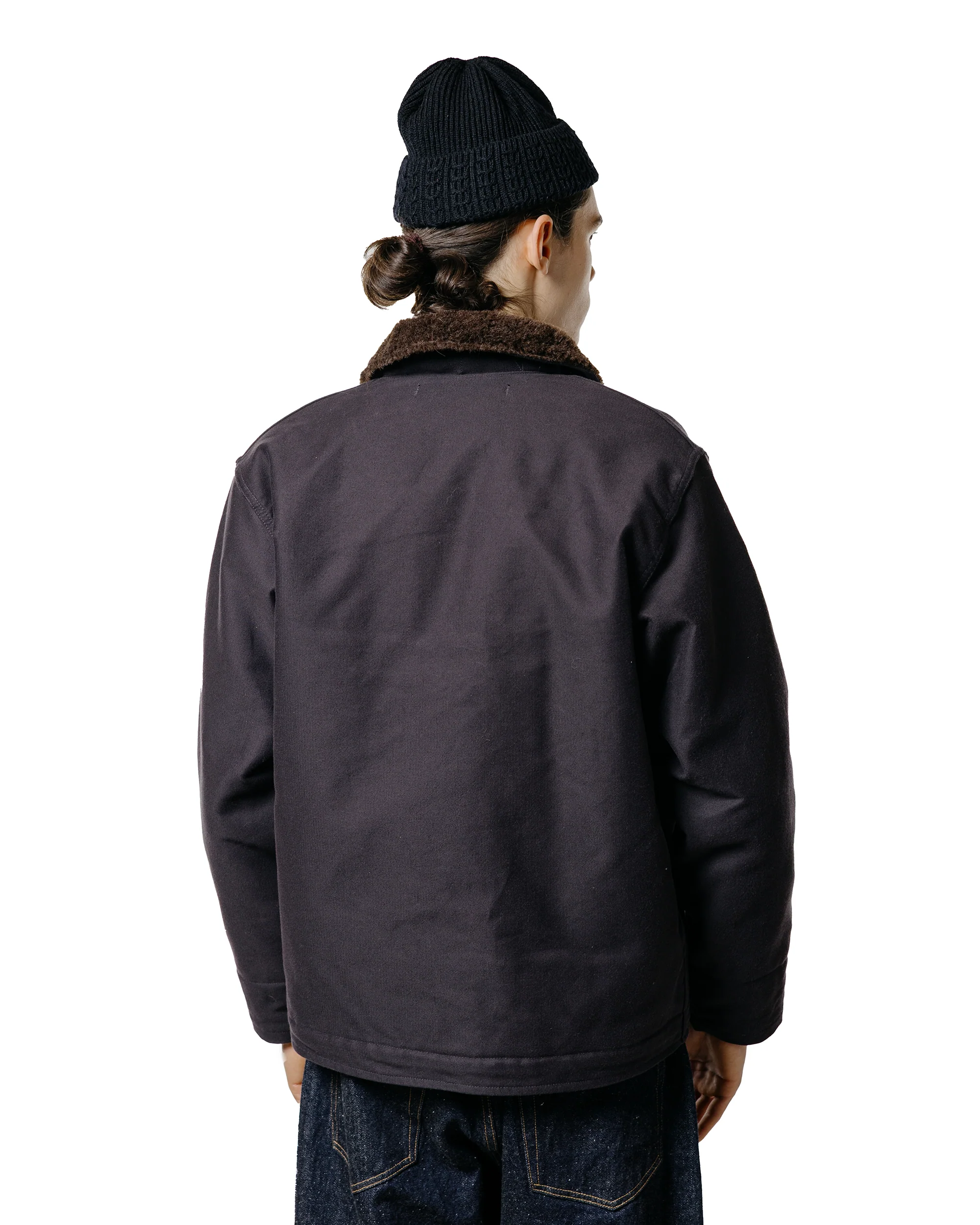 The Real McCoy's MJ21105 N-1 Deck Jacket (Navy) - Image 3