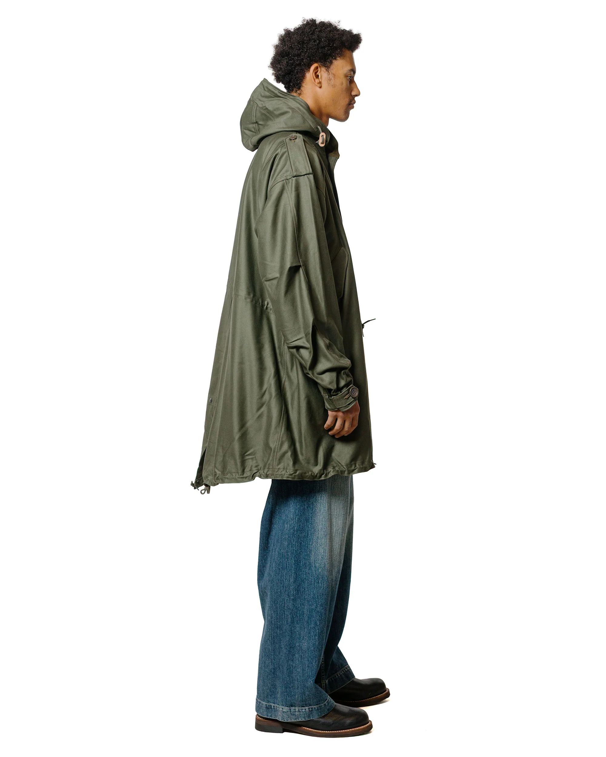 The Real McCoy's MJ22003 Parka-Shell, M-1951 (Model 220) Olive - Image 3