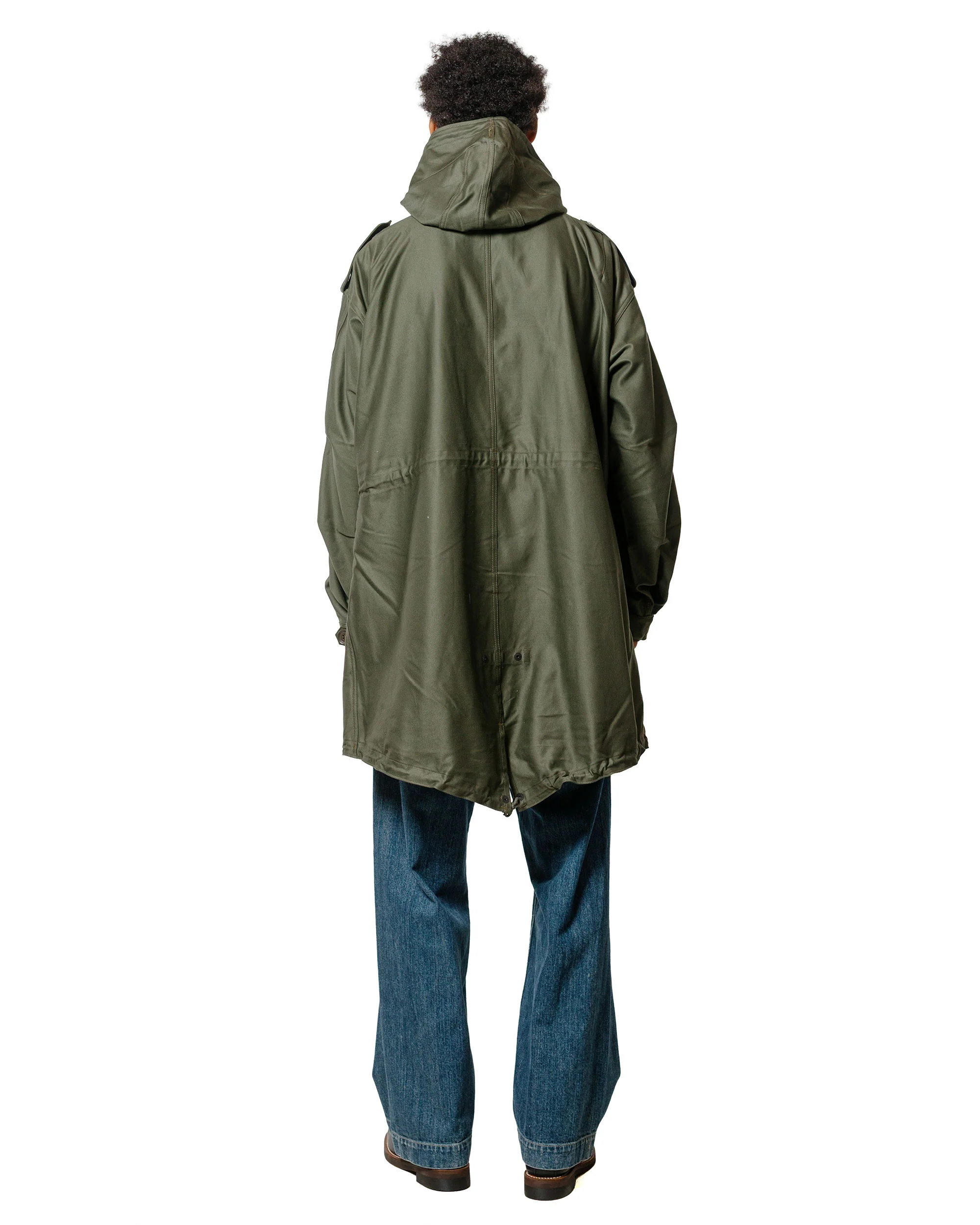 The Real McCoy's MJ22003 Parka-Shell, M-1951 (Model 220) Olive - Image 4
