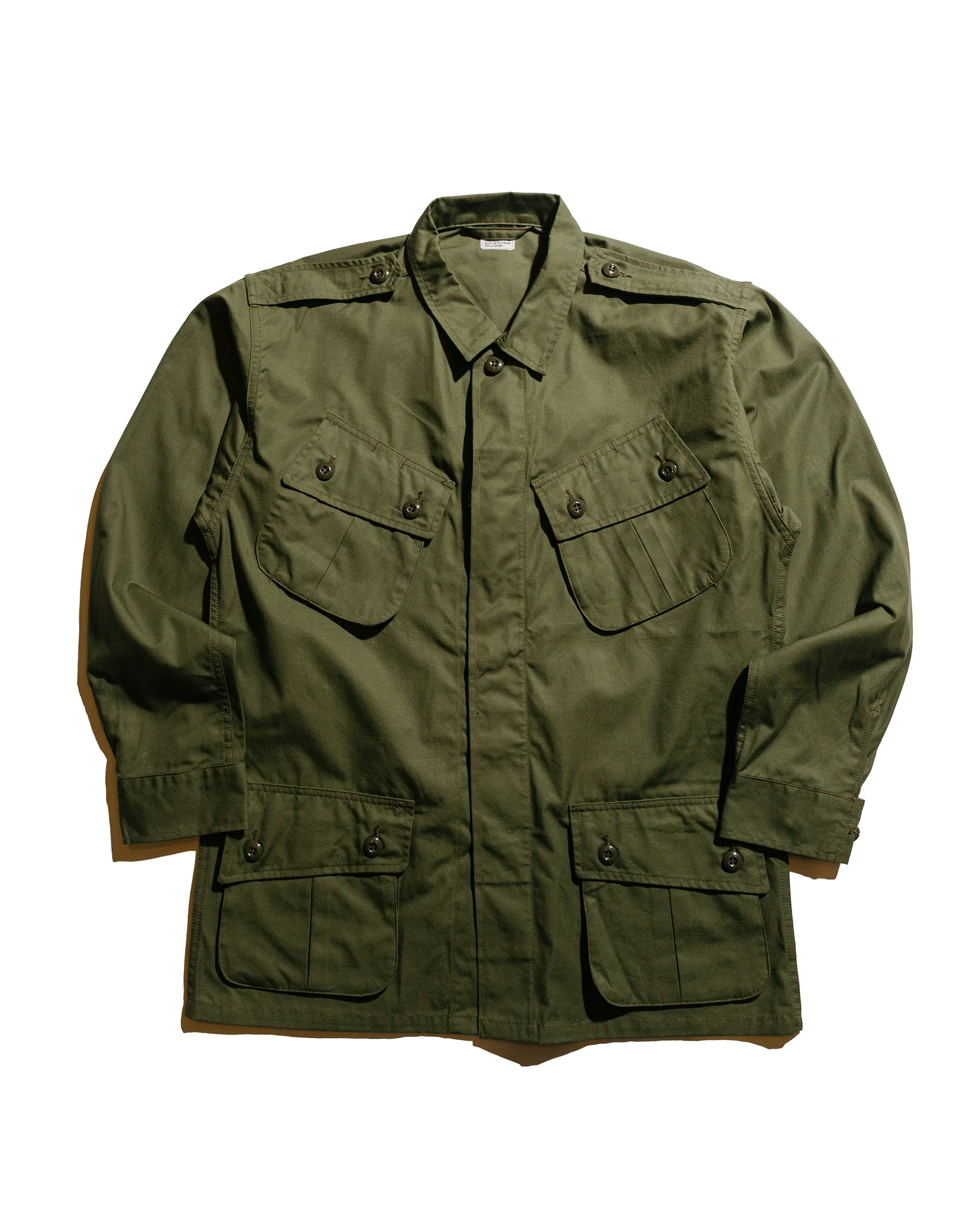 The Real McCoy's MJ22006 Coat, Man's, Combat, Tropical (Model 220) Olive