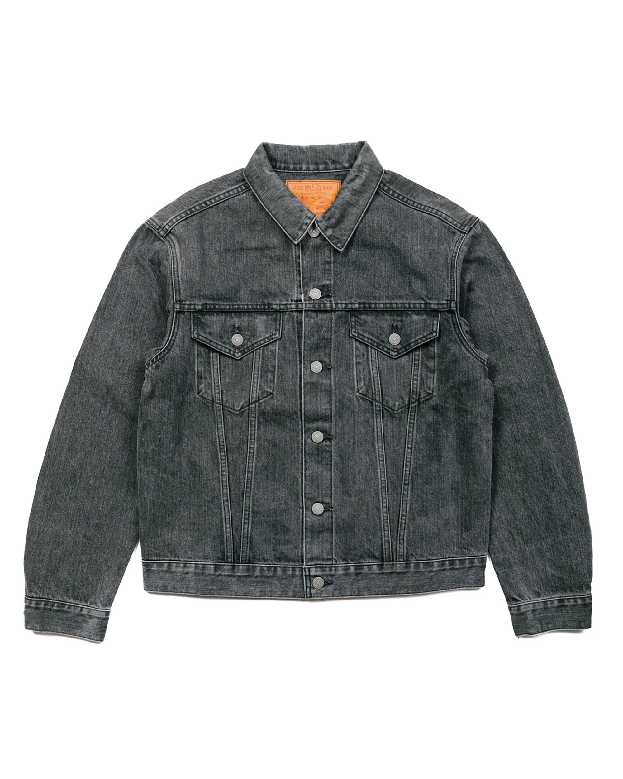 The Real McCoy's MJ22023 Lot. 966J (Black) / Washed Black