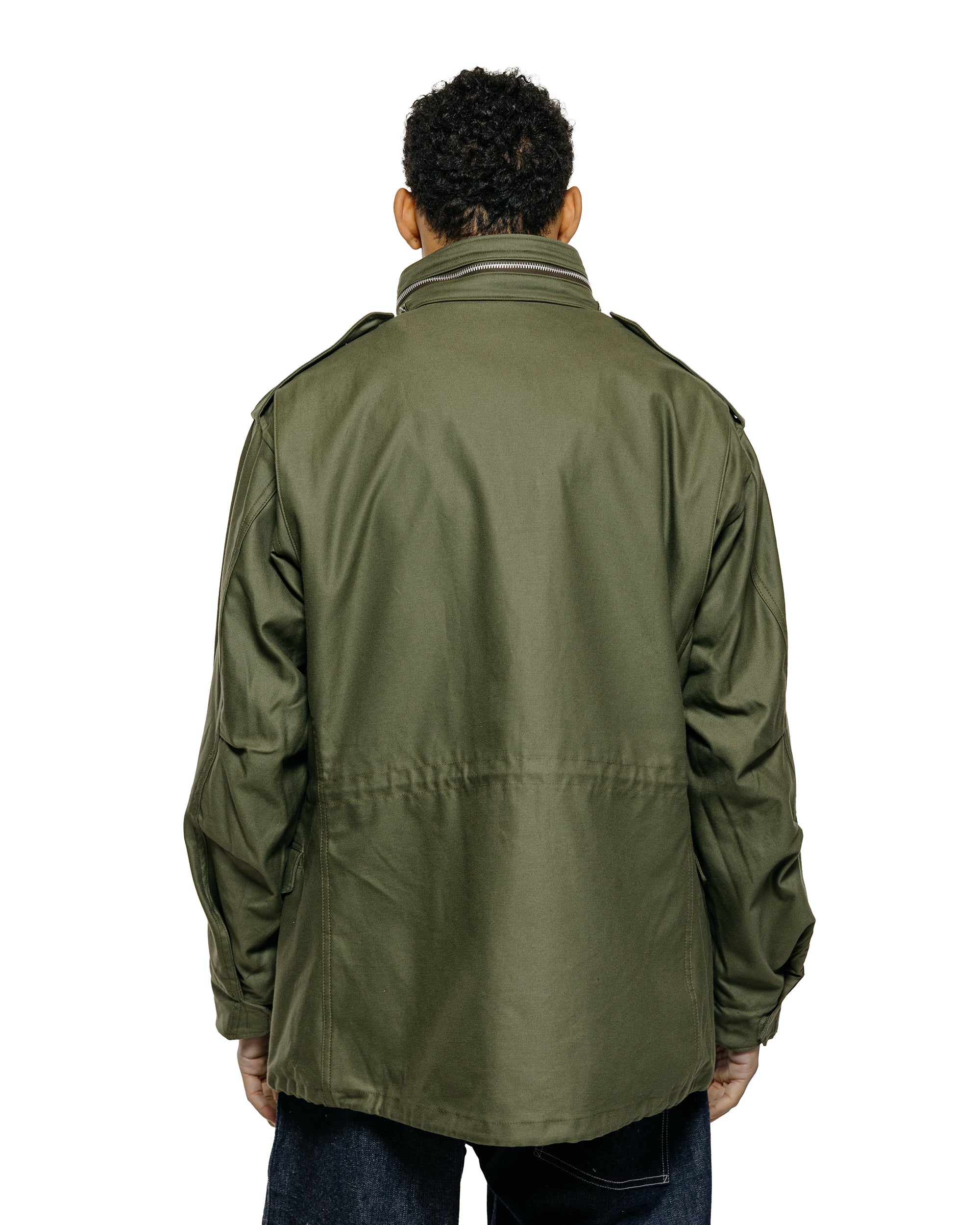 The Real McCoy's MJ22107 Coat, Man's, Field, M-65 Olive - Image 3