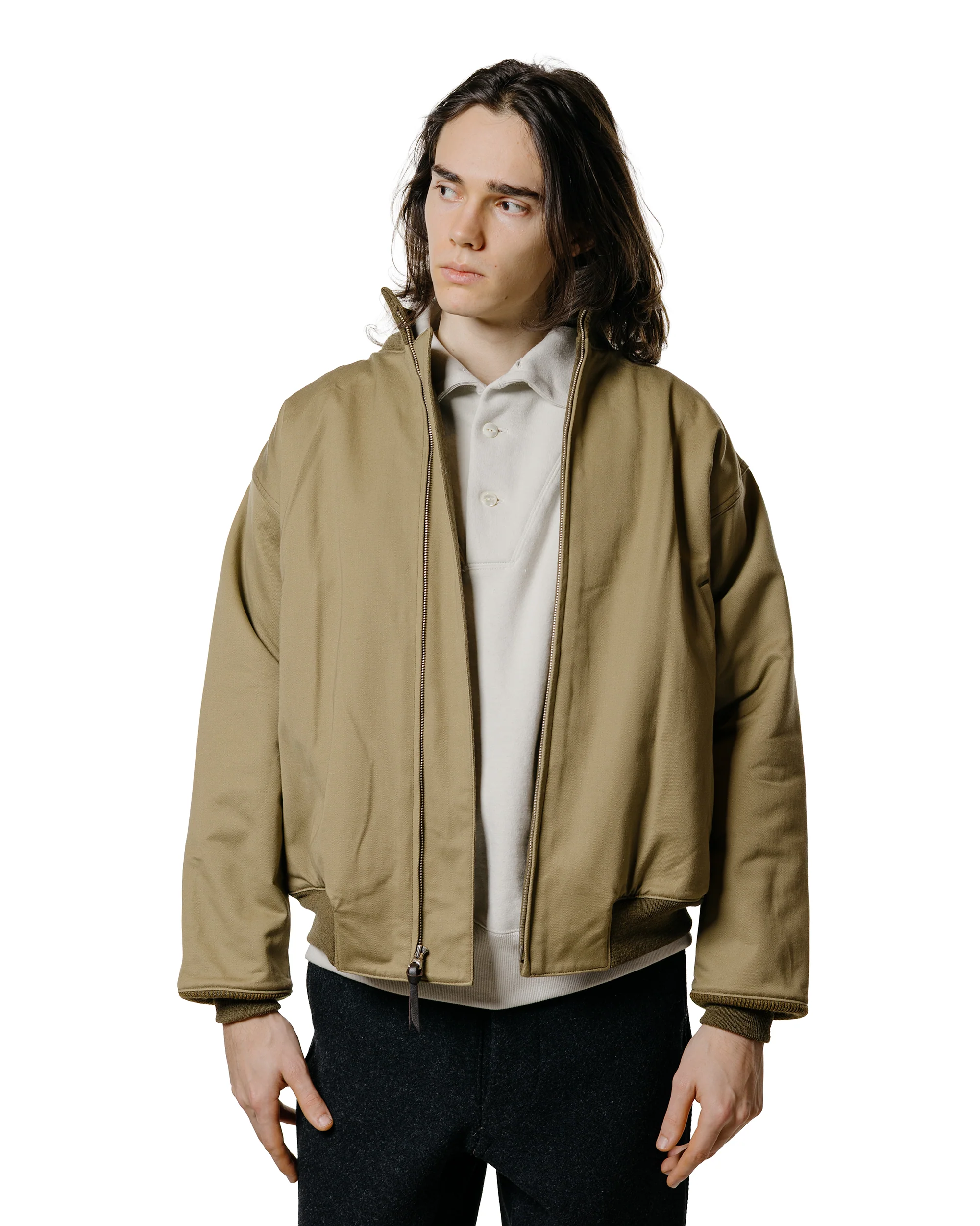 The Real McCoy's MJ22108 Jacket, Combat, Winter Real McCoy Mfg.Co Khaki - Image 2