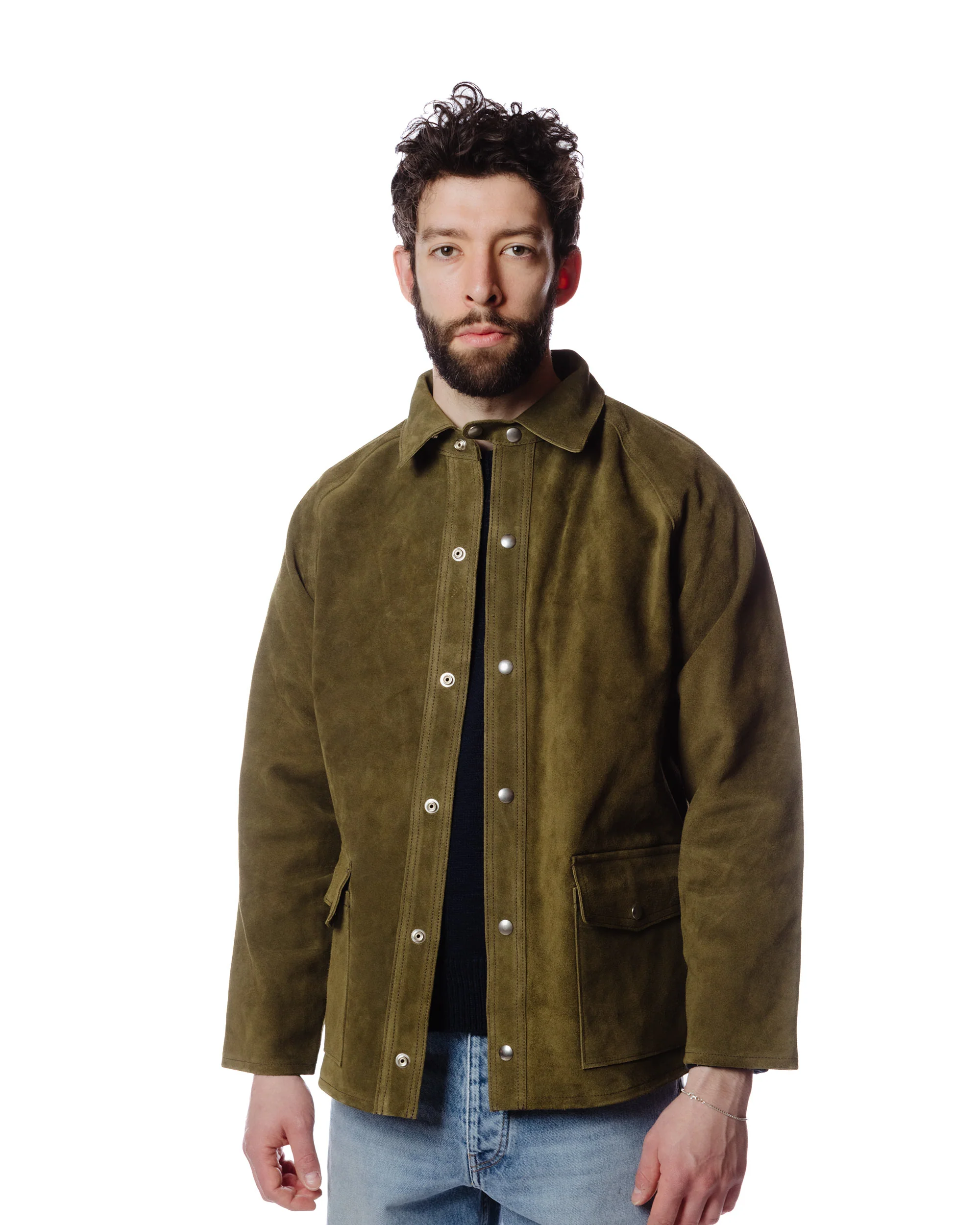 The Real McCoy's MJ23014 8HU Leather Welder Jacket O. Brown - Image 3