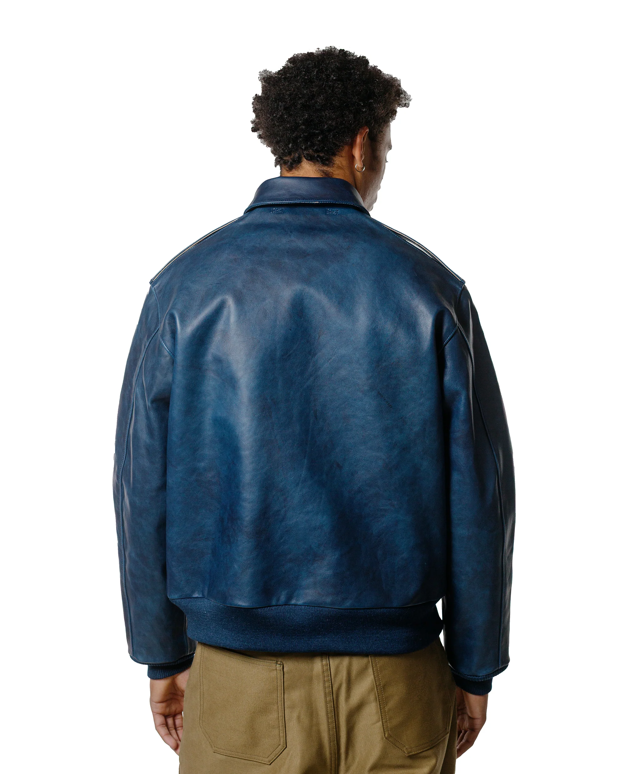 The Real McCoy's MJ23101 Type A-2 / Indigo Dyed Indigo - Image 3
