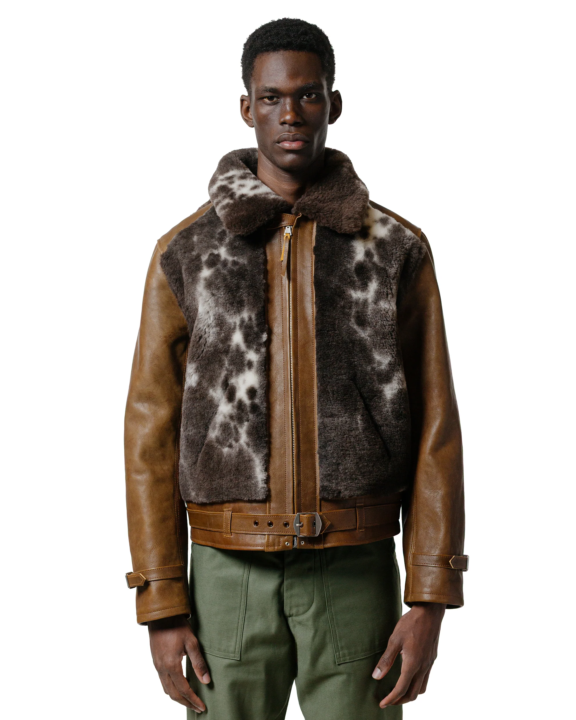 The Real McCoy's MJ23123 Aklak Grizzly Jacket / Brown, Jacob Brown - Image 2