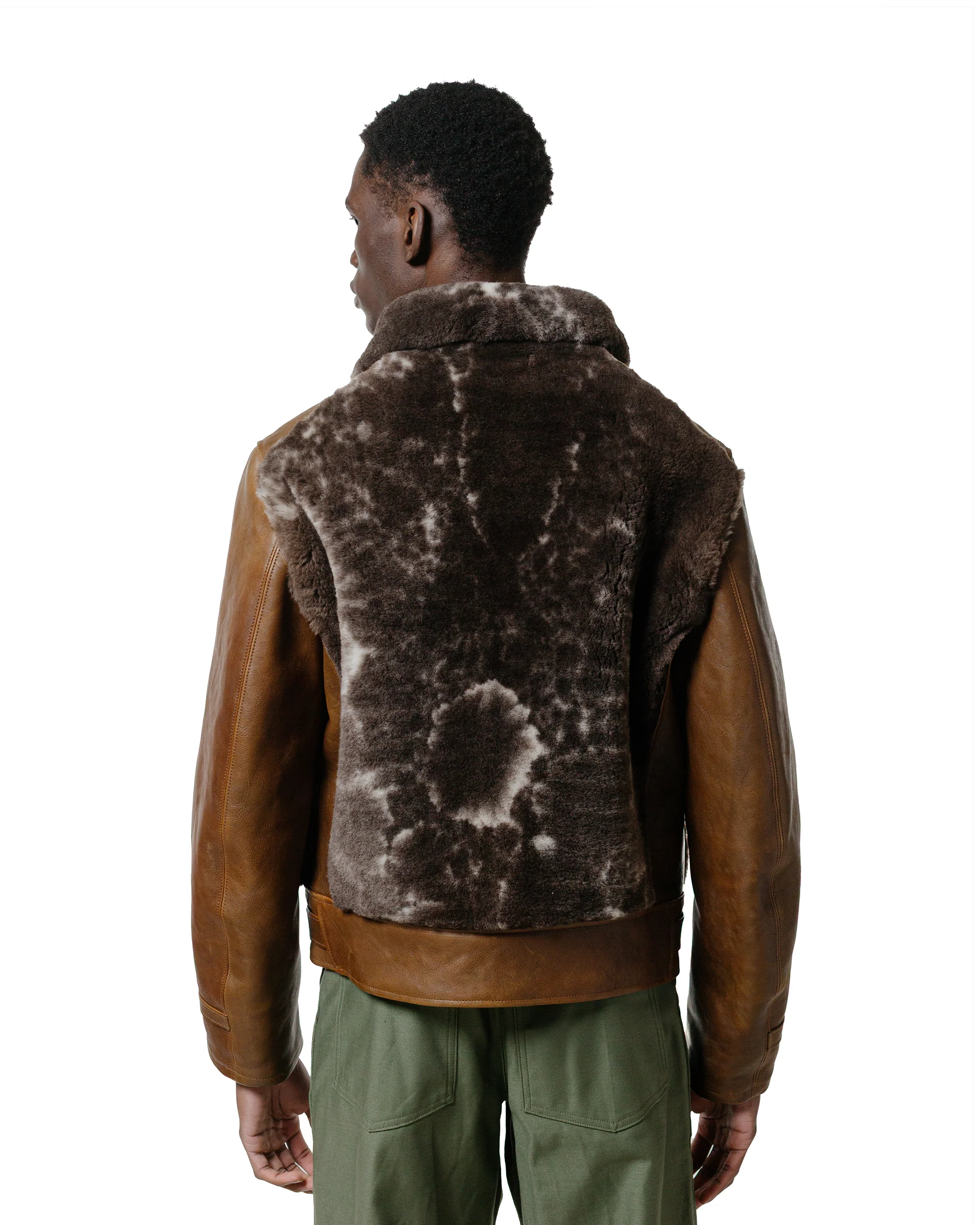The Real McCoy's MJ23123 Aklak Grizzly Jacket / Brown, Jacob Brown - Image 3