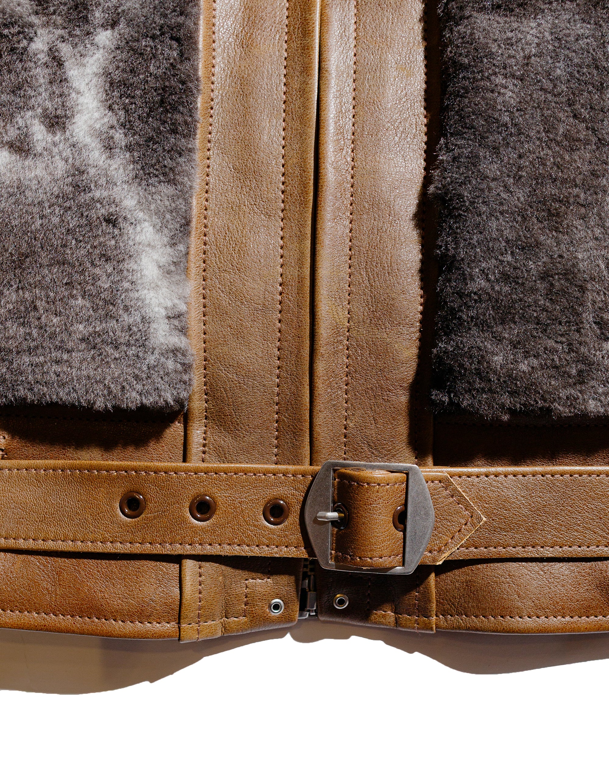 The Real McCoy's MJ23123 Aklak Grizzly Jacket / Brown, Jacob Brown - Image 6
