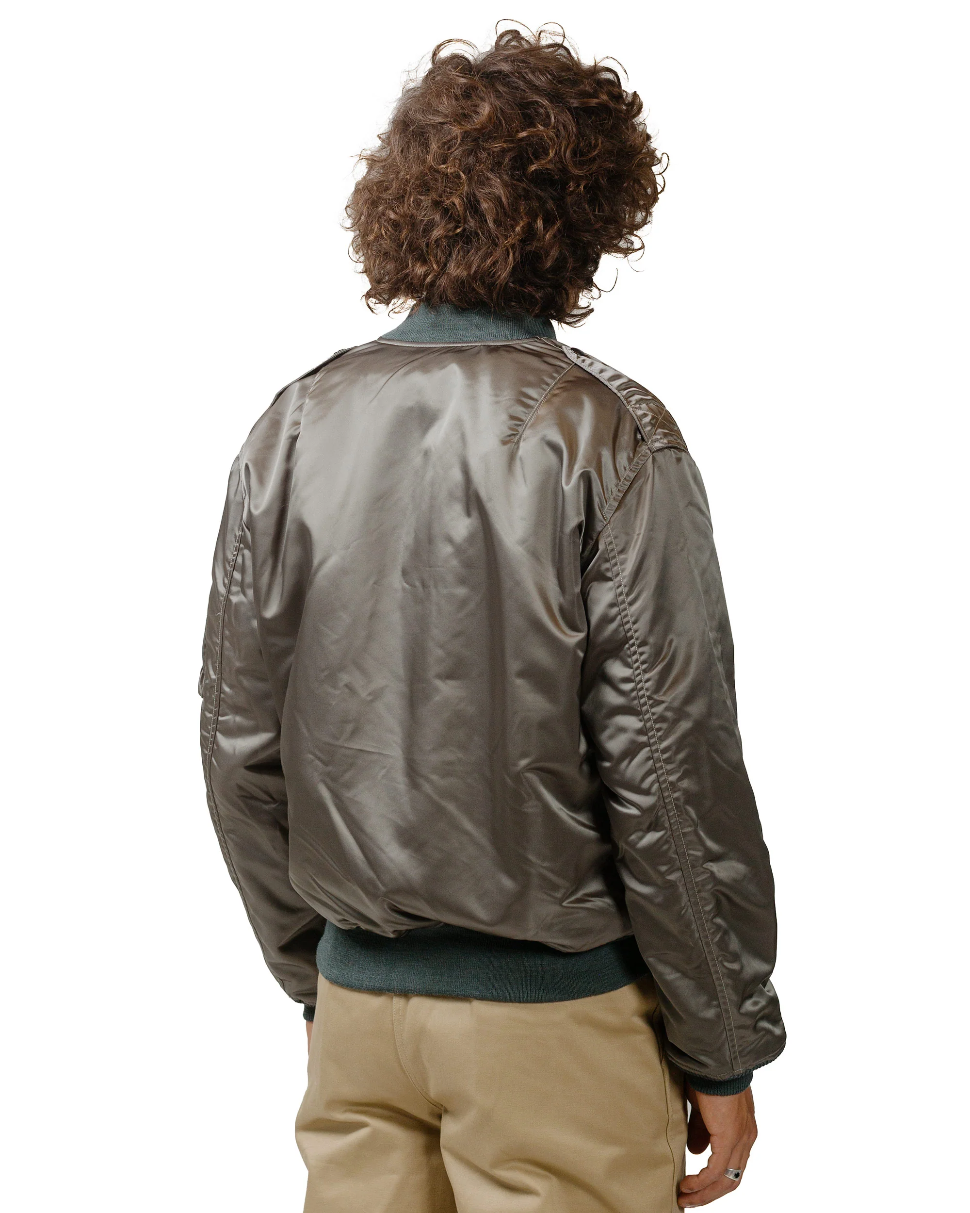 The Real McCoy's MJ24001 Type L-2B Real McCoy Mfg. Co. Sage Green - Image 3