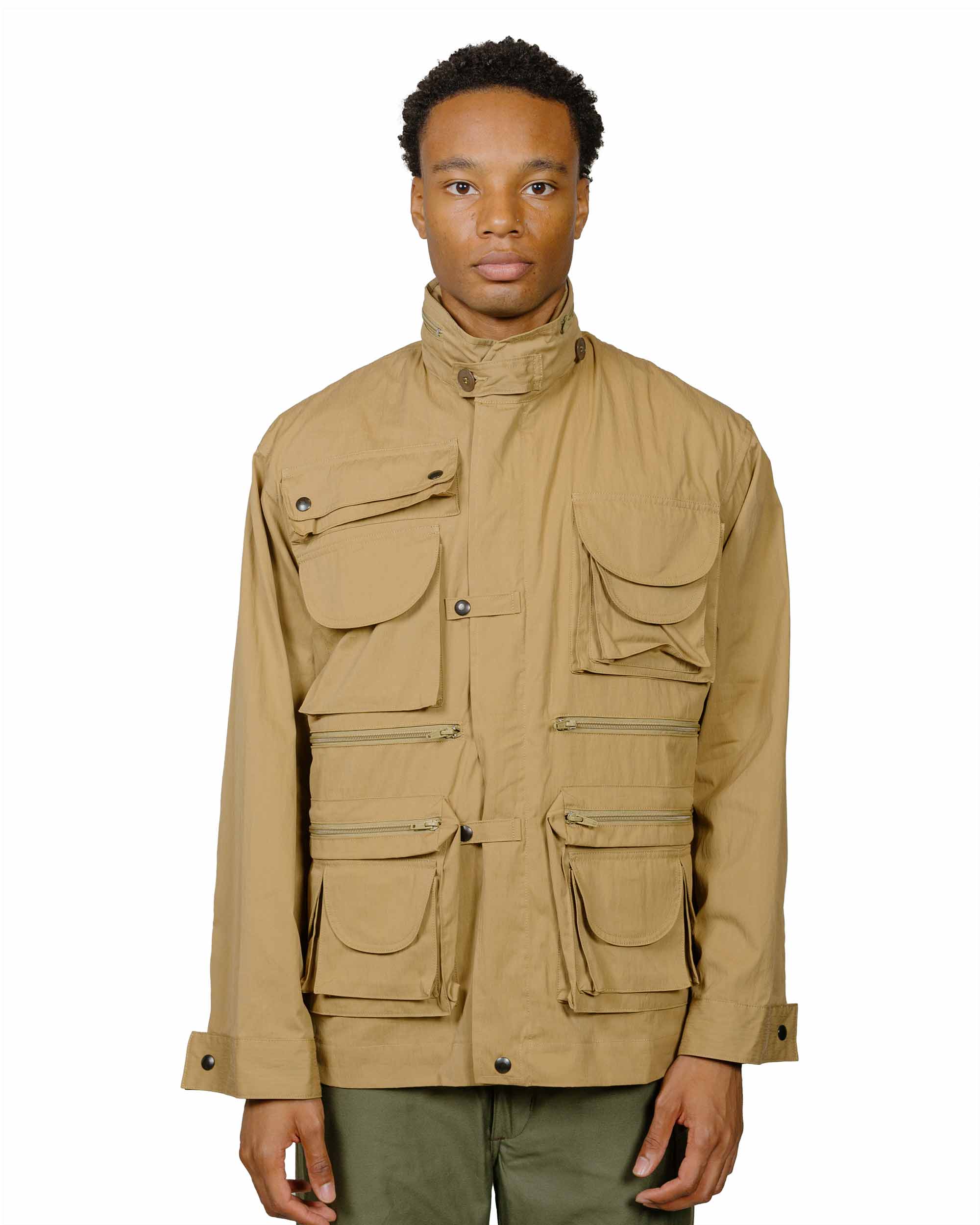 The Real McCoy's MJ24009 Photographer Utility Jacket Beige - Image 2