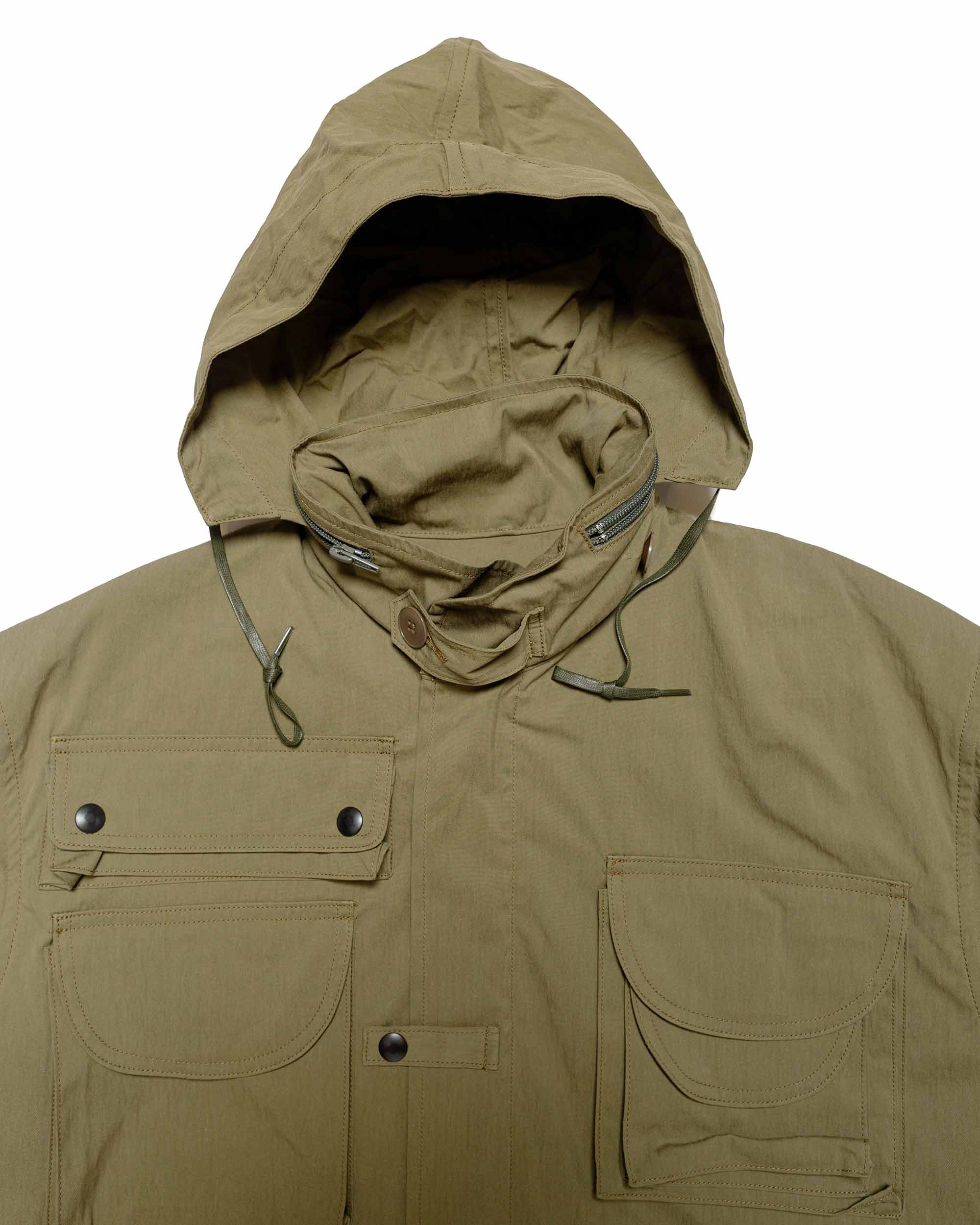 The Real McCoy's MJ24009 Photographer Utility Jacket Olive - Image 5