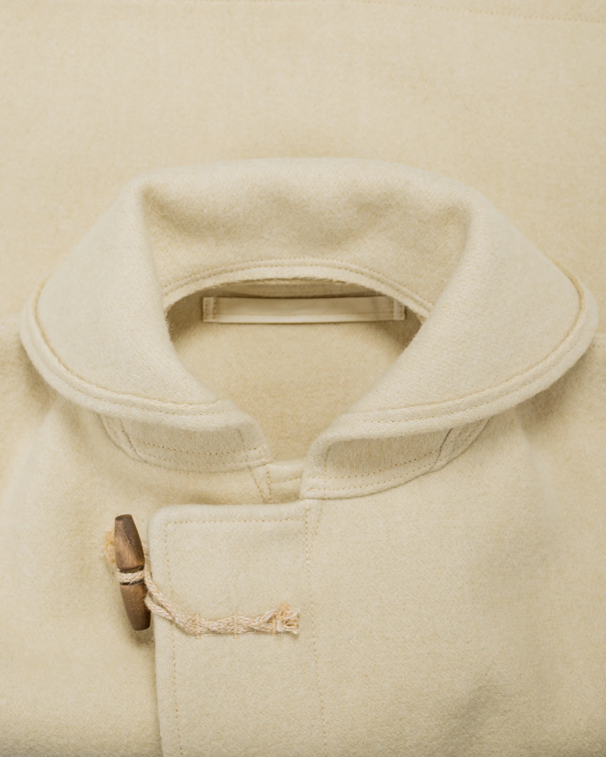 The Real McCoy's MJ25102 WWII British Fearnought Duffle Coat, ARP Ecru - Image 6